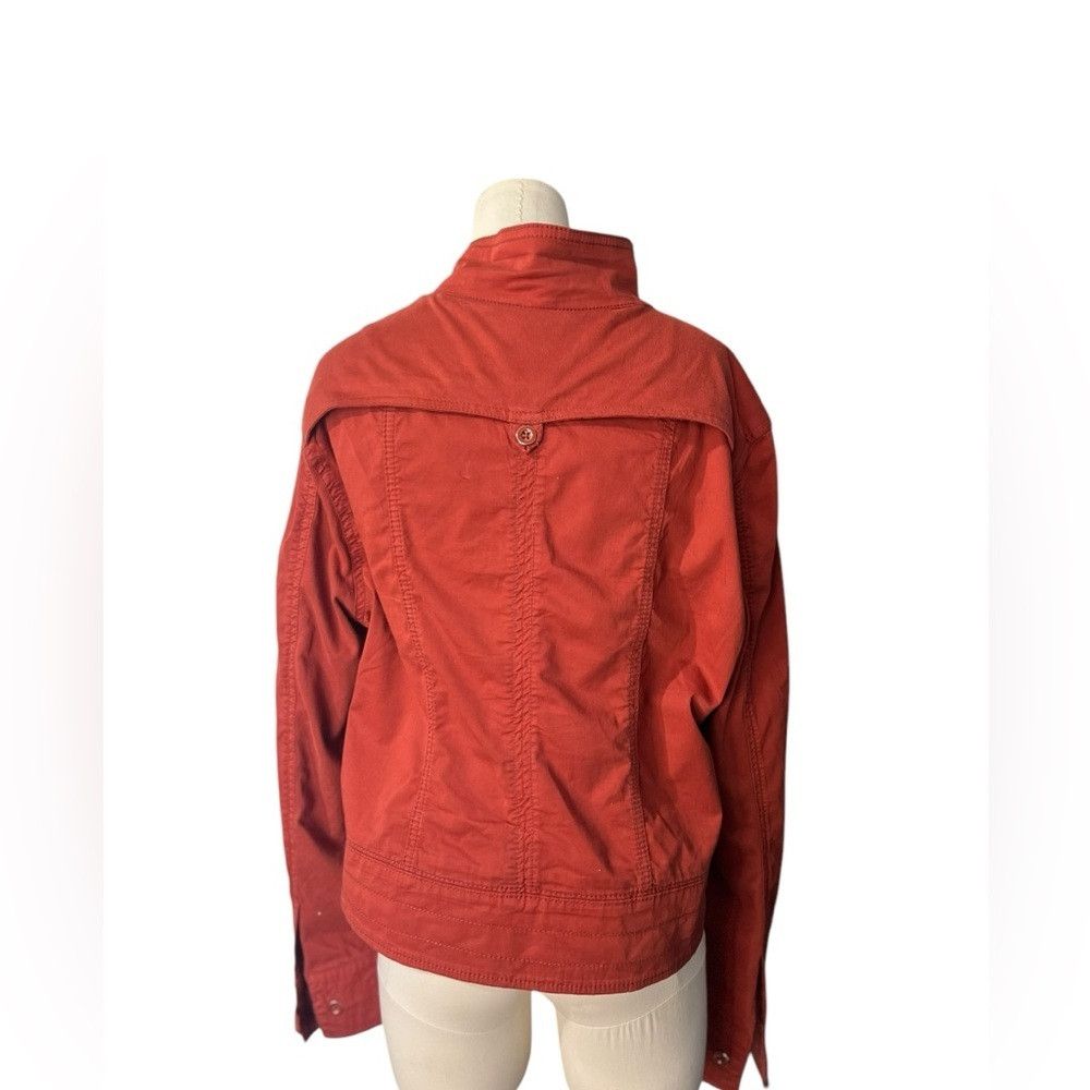 Anthropologie Anthropologie Marrakech Henna Moto Jacket Size L Size L / US 10 / IT 46 - 6 Thumbnail