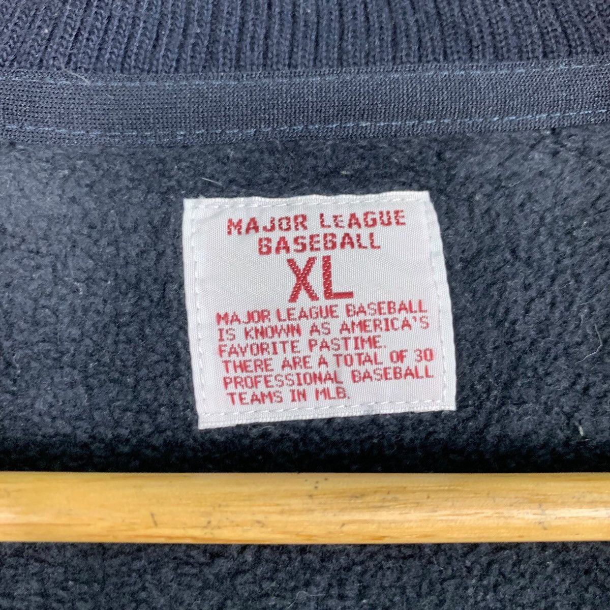 MLB MLB New York Yankees Half Zip Fleece Sweatshirt #0980-C43 Size US XL / EU 56 / 4 - 12 Thumbnail