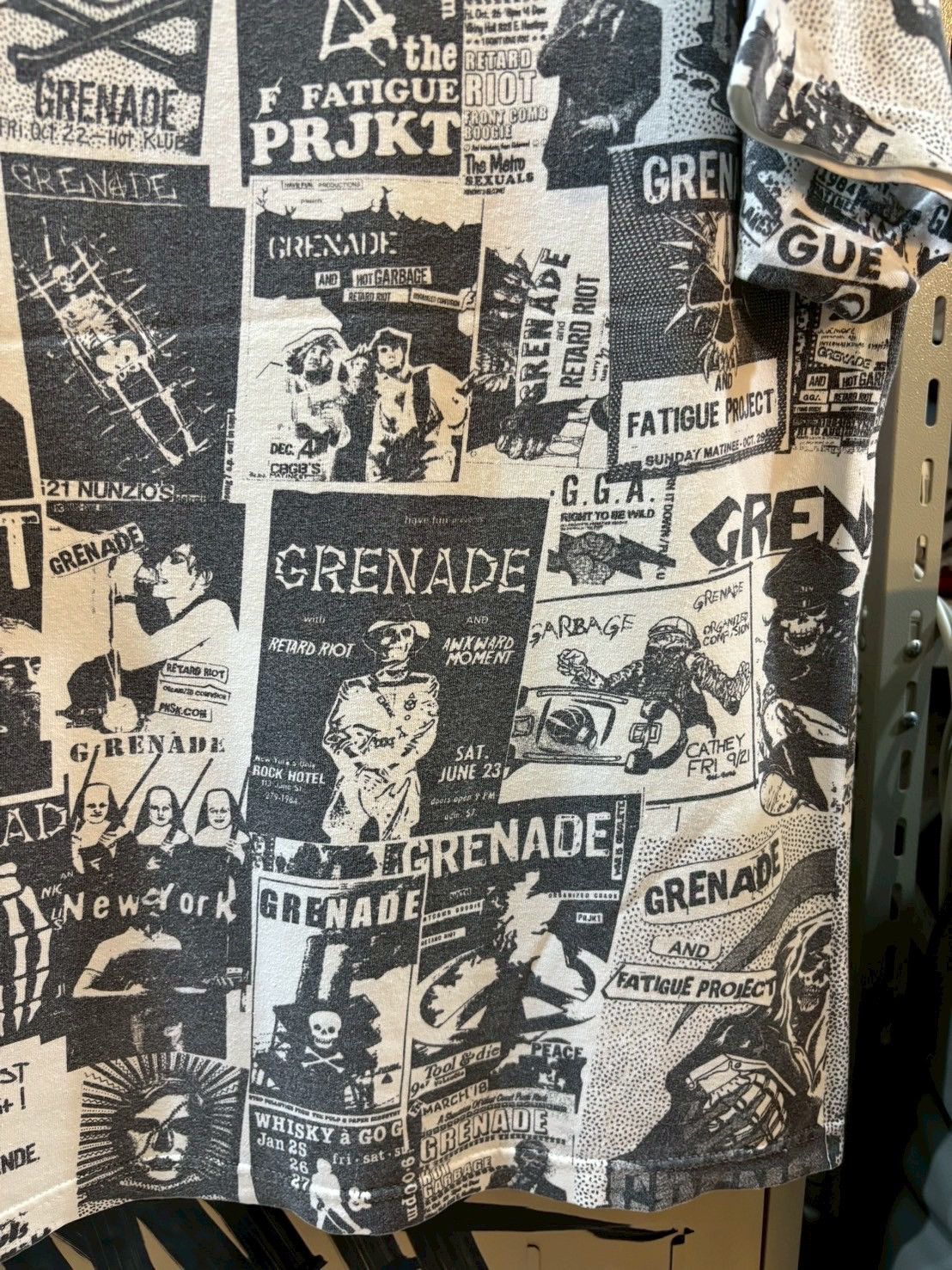 Vintage Vintage Grenade Punk 90’s Size US XL / EU 56 / 4 - 7 Thumbnail