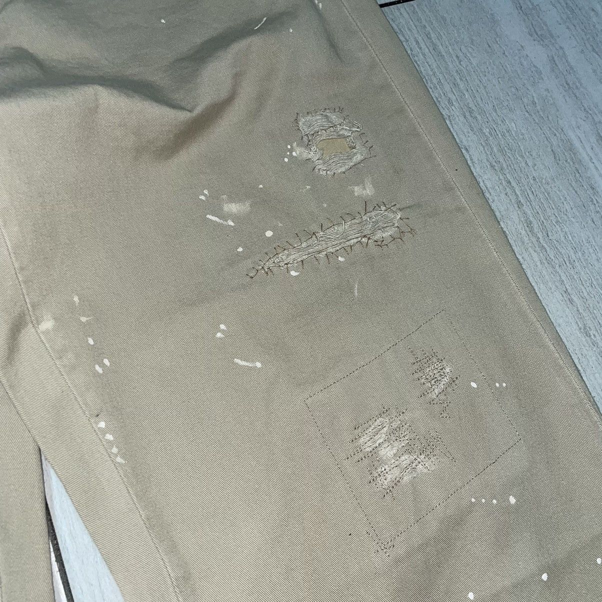 Polo Ralph Lauren × Ralph Lauren Blue Label Polo Ralph Lauren “BIG” Distressed and Repaired Chino Size US 34 / EU 50 - 3 Thumbnail