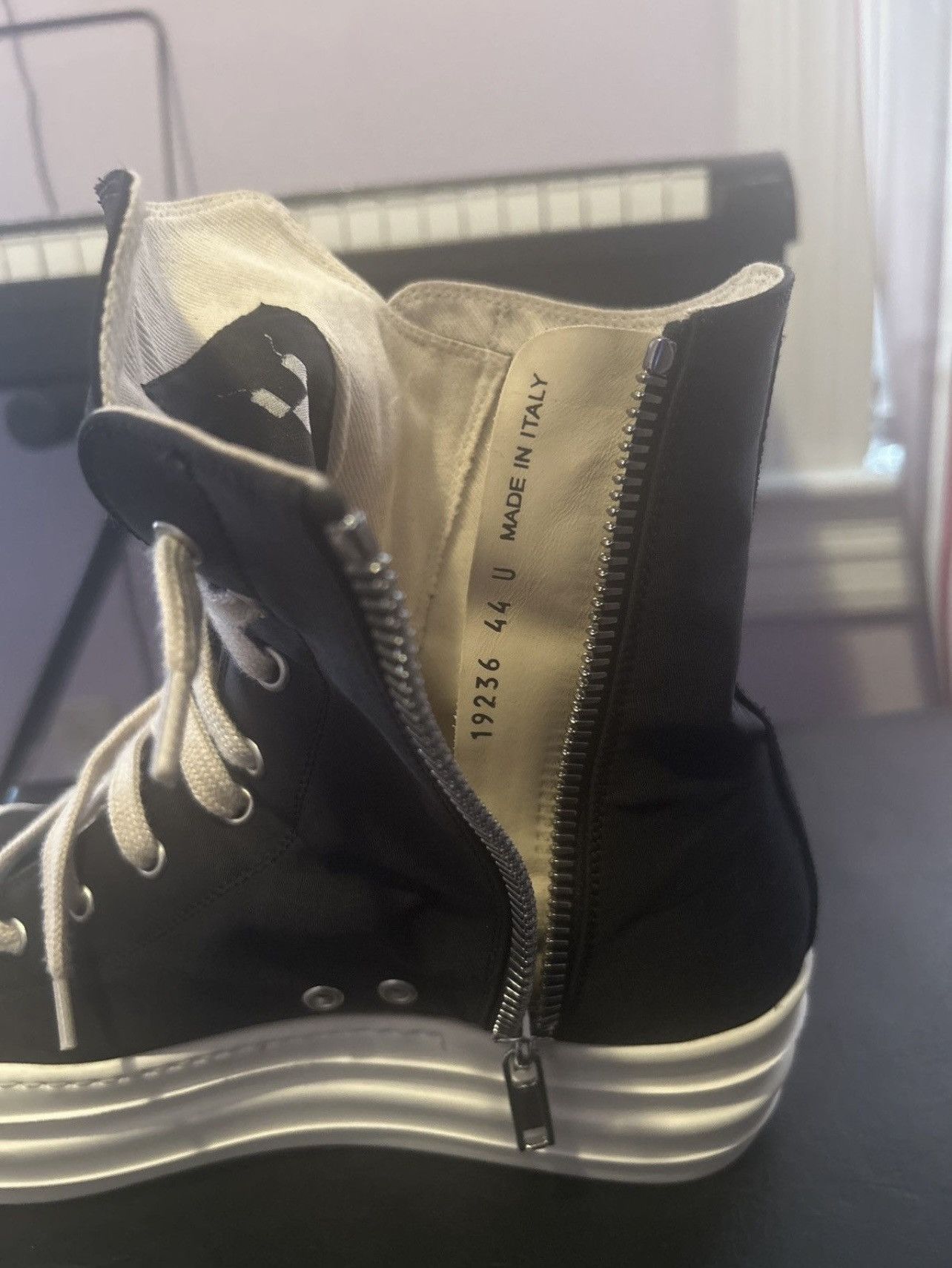 Rick Owens Rick Owen’s drkshdw ramones Size US 11 / EU 44 - 1 Thumbnail