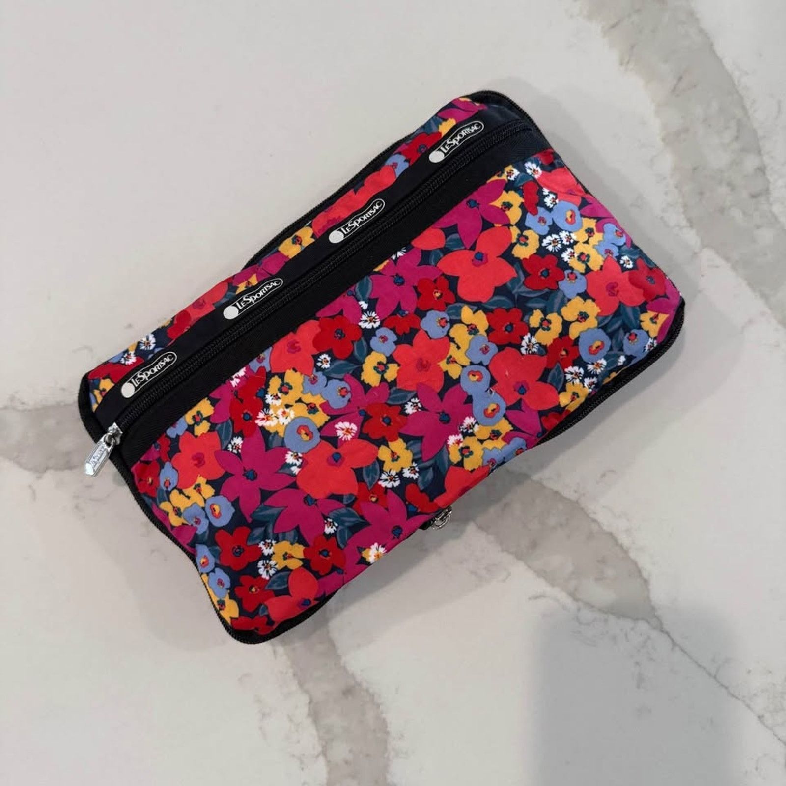 LeSportsac LeSportsac Packable Nylon Slim Tote Bag Adjustable Crossbody Size ONE SIZE - 7 Thumbnail
