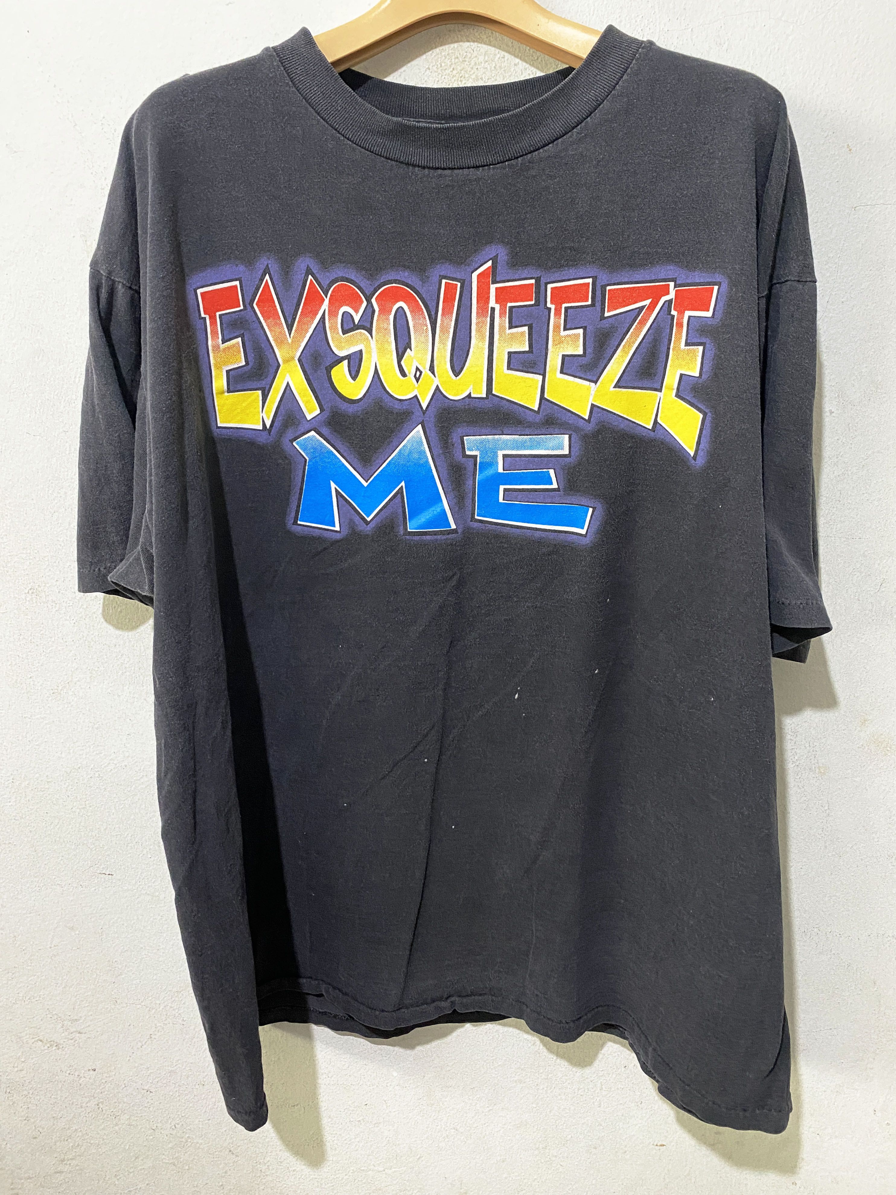 Vintage 90s Exsqueeze me Shirt