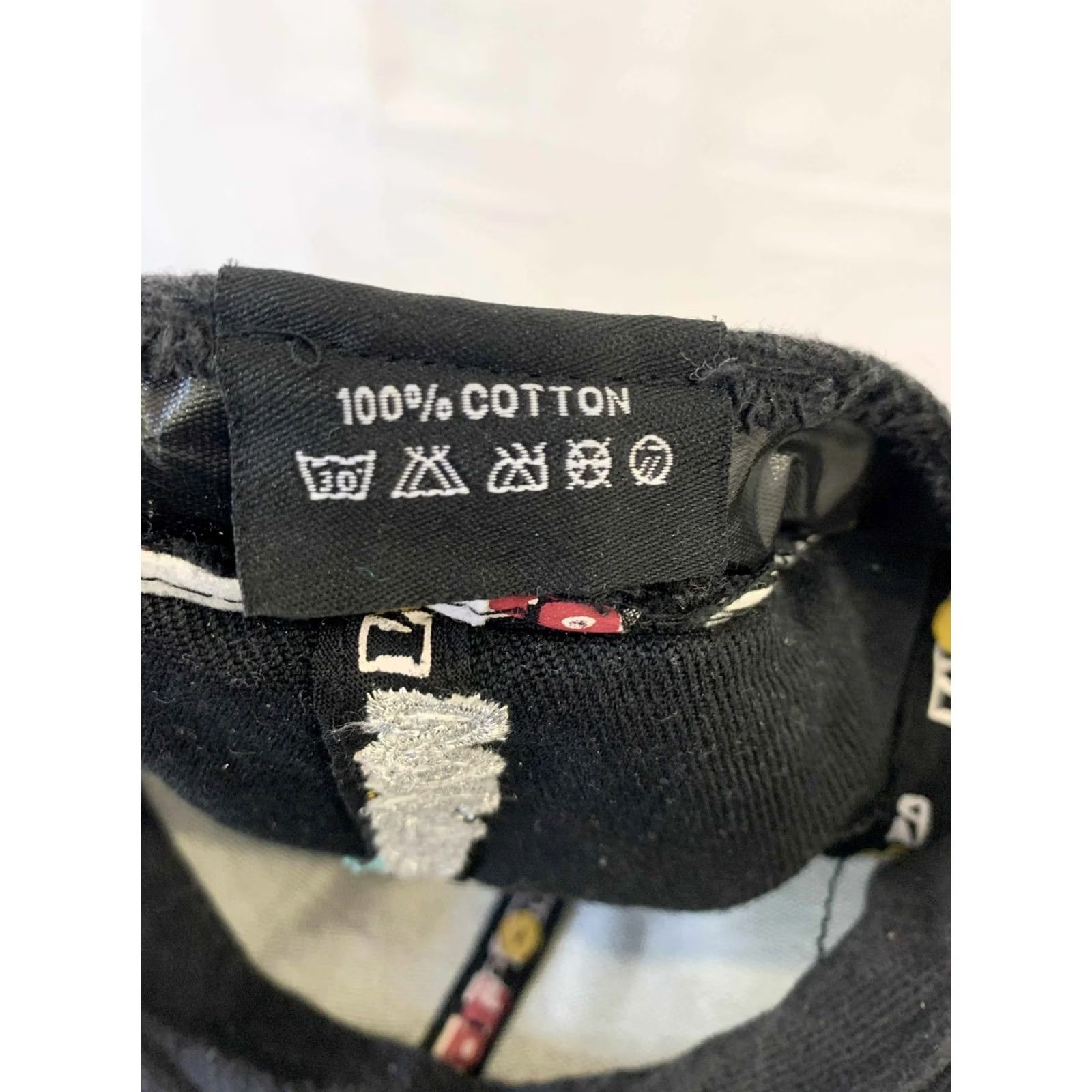 Volcom VINTAGE Volcom Fitted Hat Black White All Over Print Logo Y2K Streetwear Skate Cap Size 7 Mens Size ONE SIZE - 4 Thumbnail