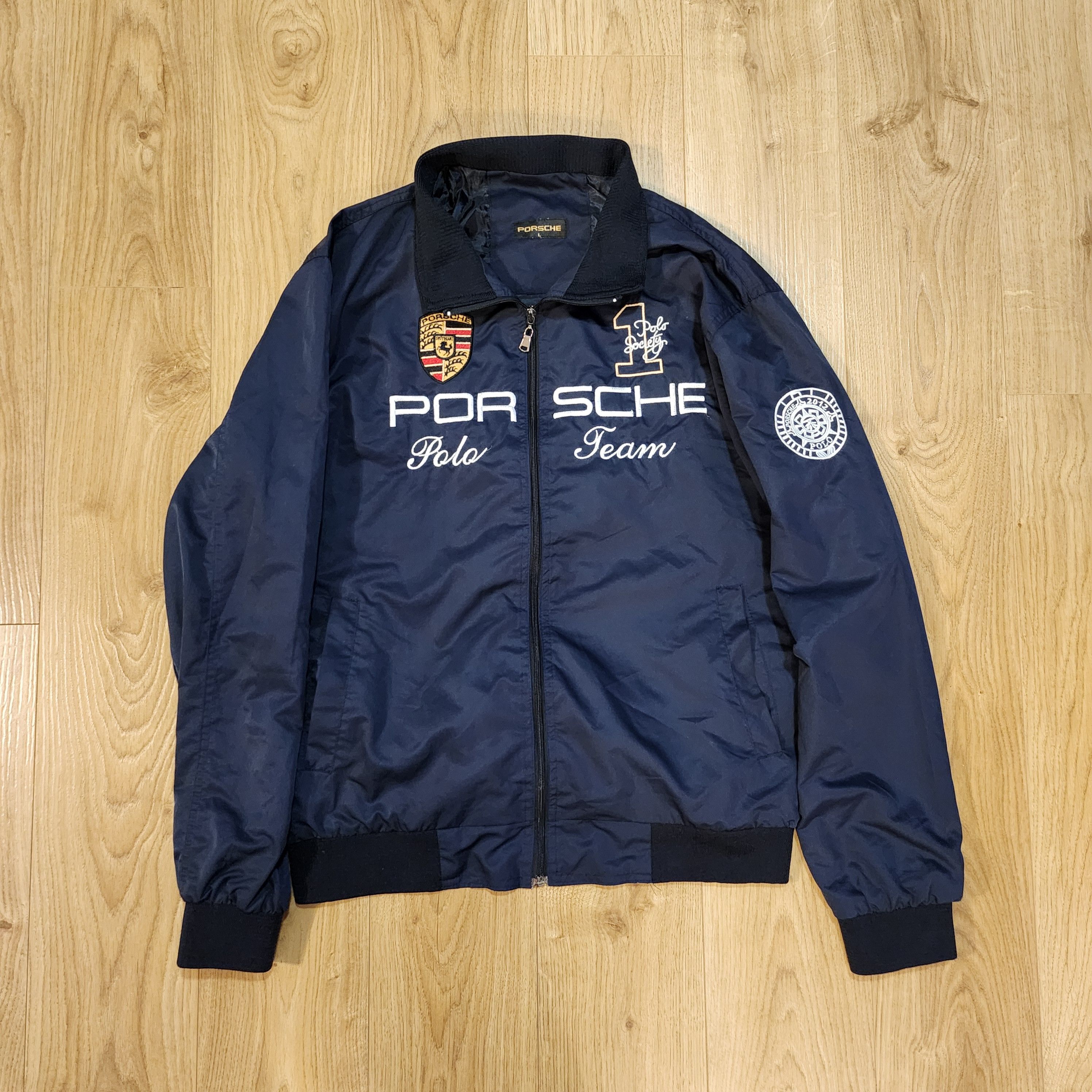 Porsche Design Porsche Big Logo Jacket Polo Team Size US L / EU 52-54 / 3 - 1 Thumbnail
