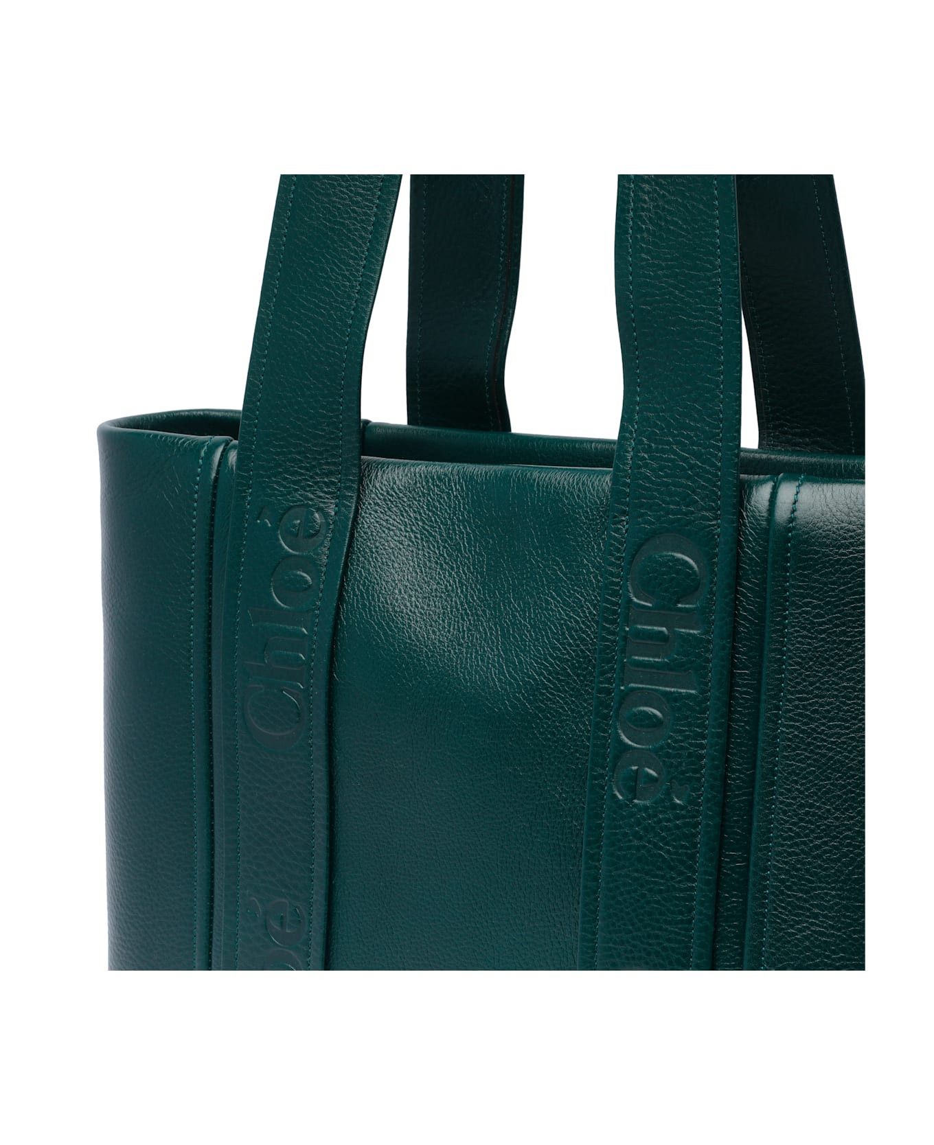 Chloe o1loc1c0625 Size: OS / Woody Tote Bag in Boyish Green Size ONE SIZE - 3 Thumbnail
