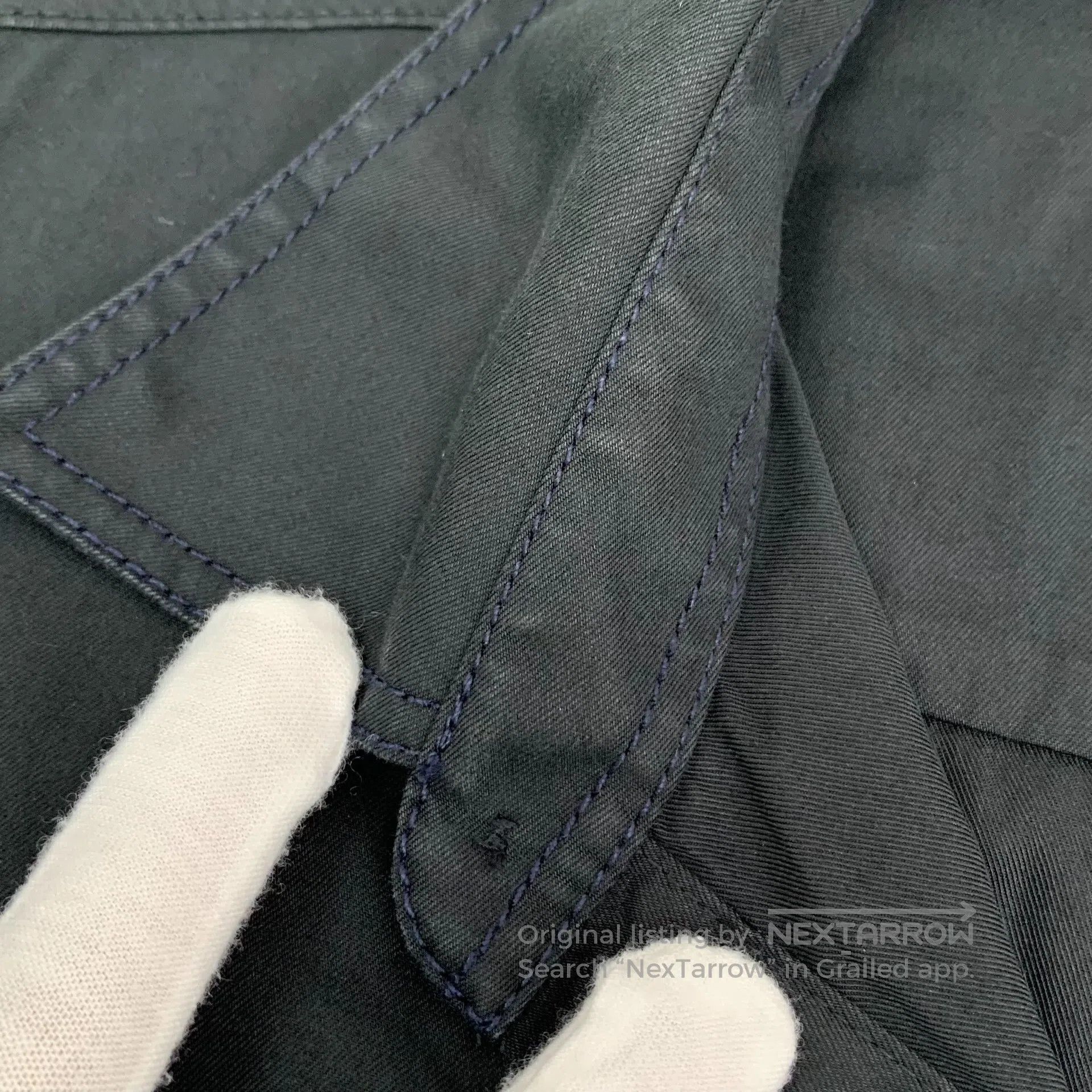Burberry Burberry Black pocket design cotton collar single-breasted Size US M / EU 48-50 / 2 - 8 Thumbnail