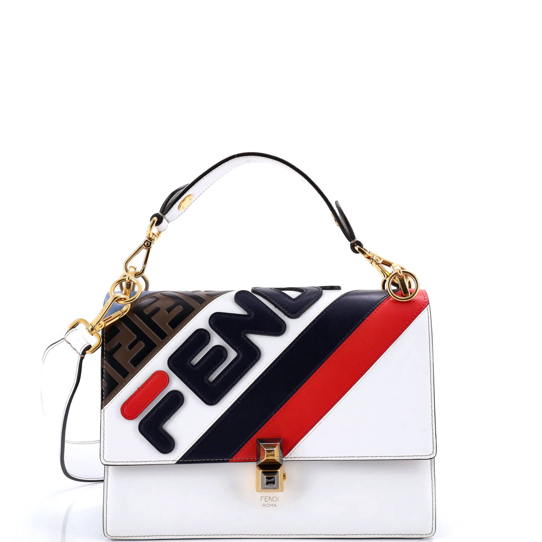 Fendi Mania Logo Kan I Bag Size ONE SIZE - 1 Thumbnail