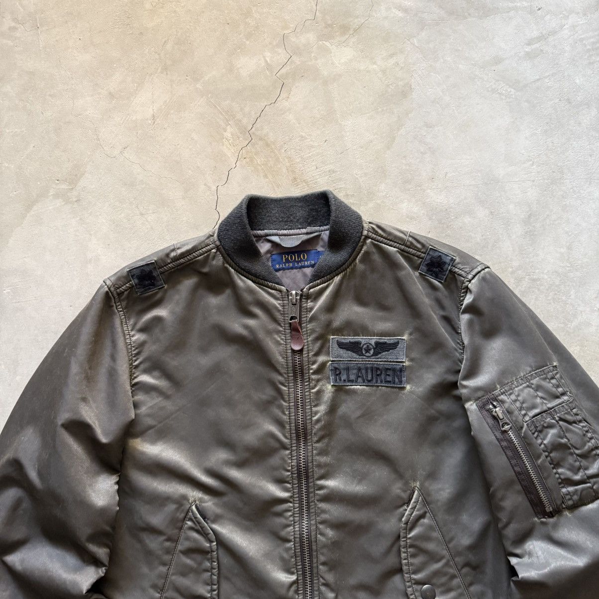 Polo Ralph Lauren Polo Ralph Lauren Military MA-1 Type Bomber Jacket Size US M / EU 48-50 / 2 - 5 Thumbnail