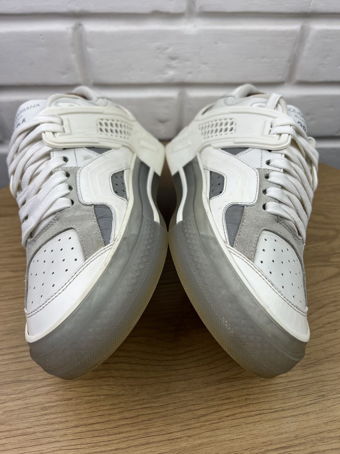 Dolce & Gabbana DOLCE&GABBANA Sneakers Leather Shoes Custom 2.Zero DG Logo Size US 8.5 / EU 41-42 - 8 Thumbnail
