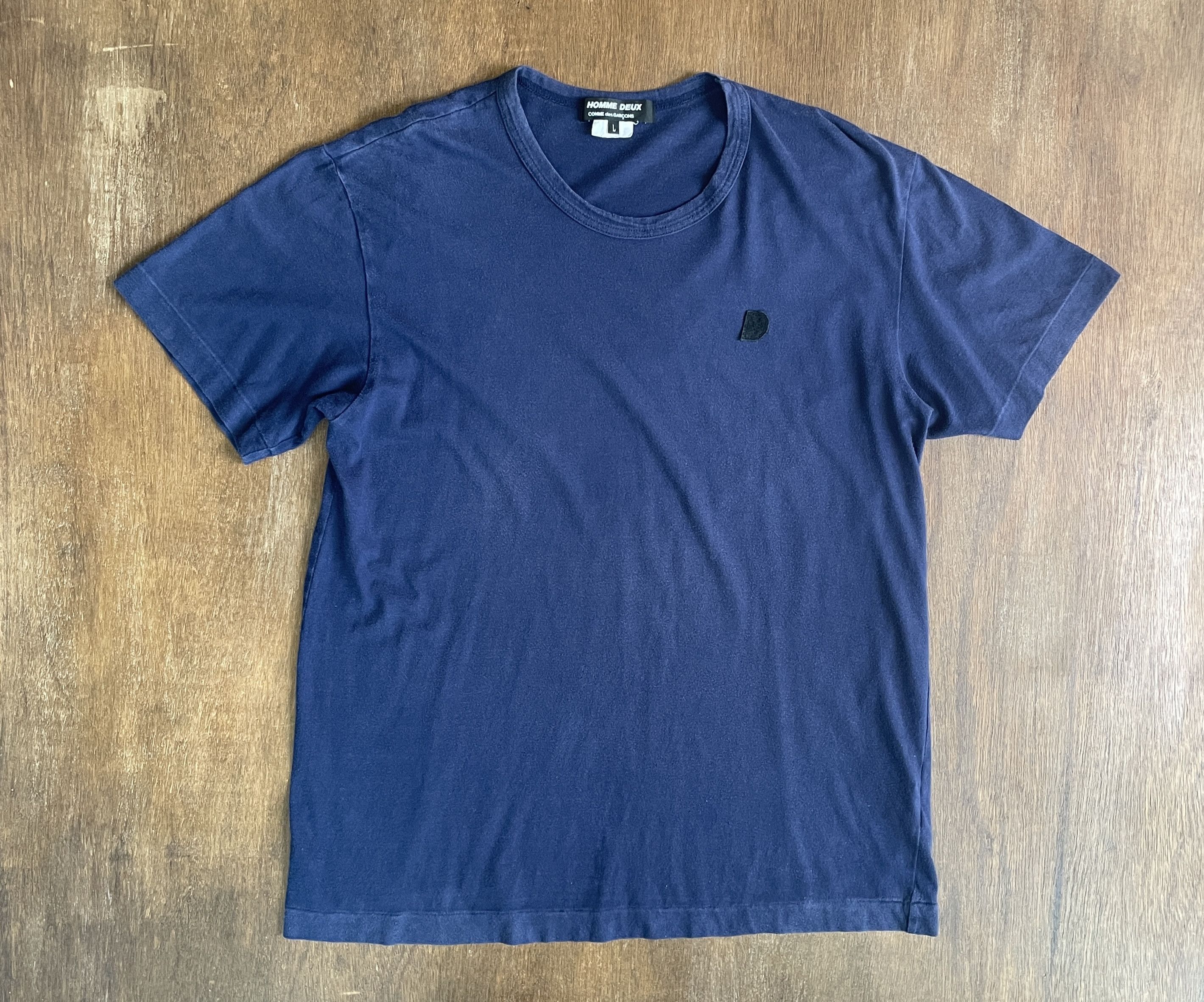 Comme des Garcons Homme Deux COMME des GARCONS Deux Chest Logo D Size US L / EU 52-54 / 3 - 1 Thumbnail