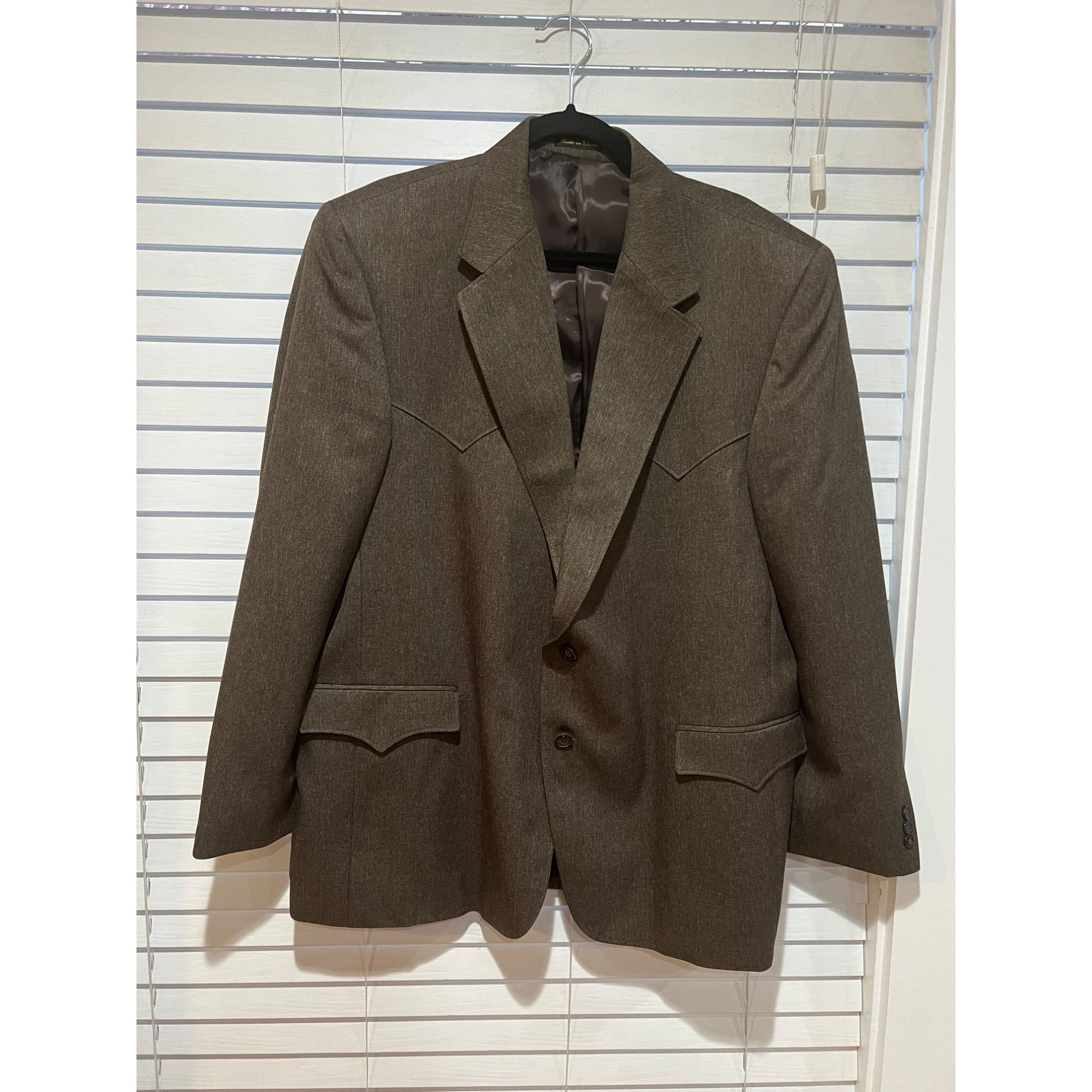 Circle S Texas Western Corduroy Blazer Sport Coat - Size 46R