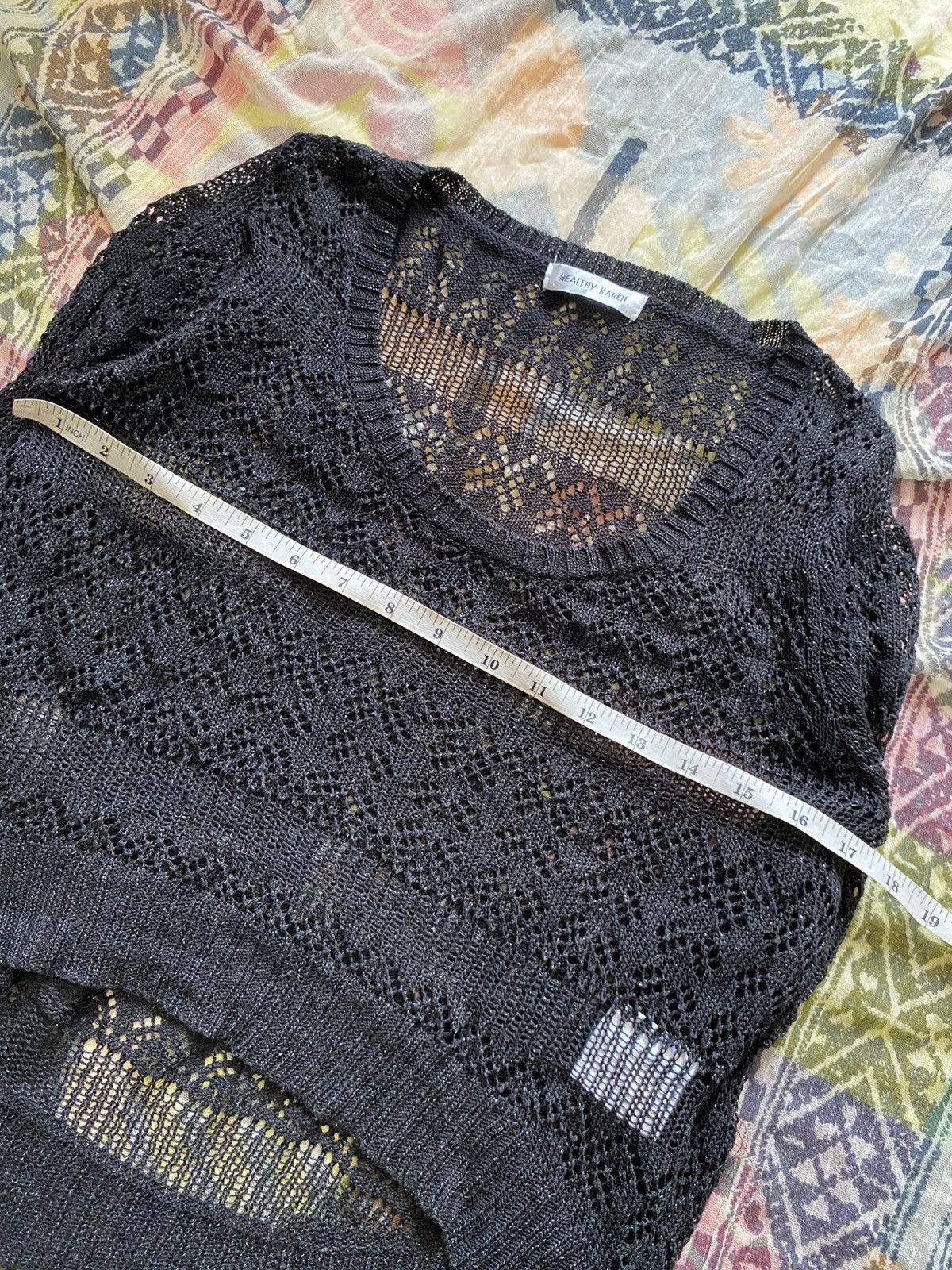 20471120 × Beauty Beast × Japanese Brand Healthy karen fishnet grunge Size US M / EU 48-50 / 2 - 4 Thumbnail