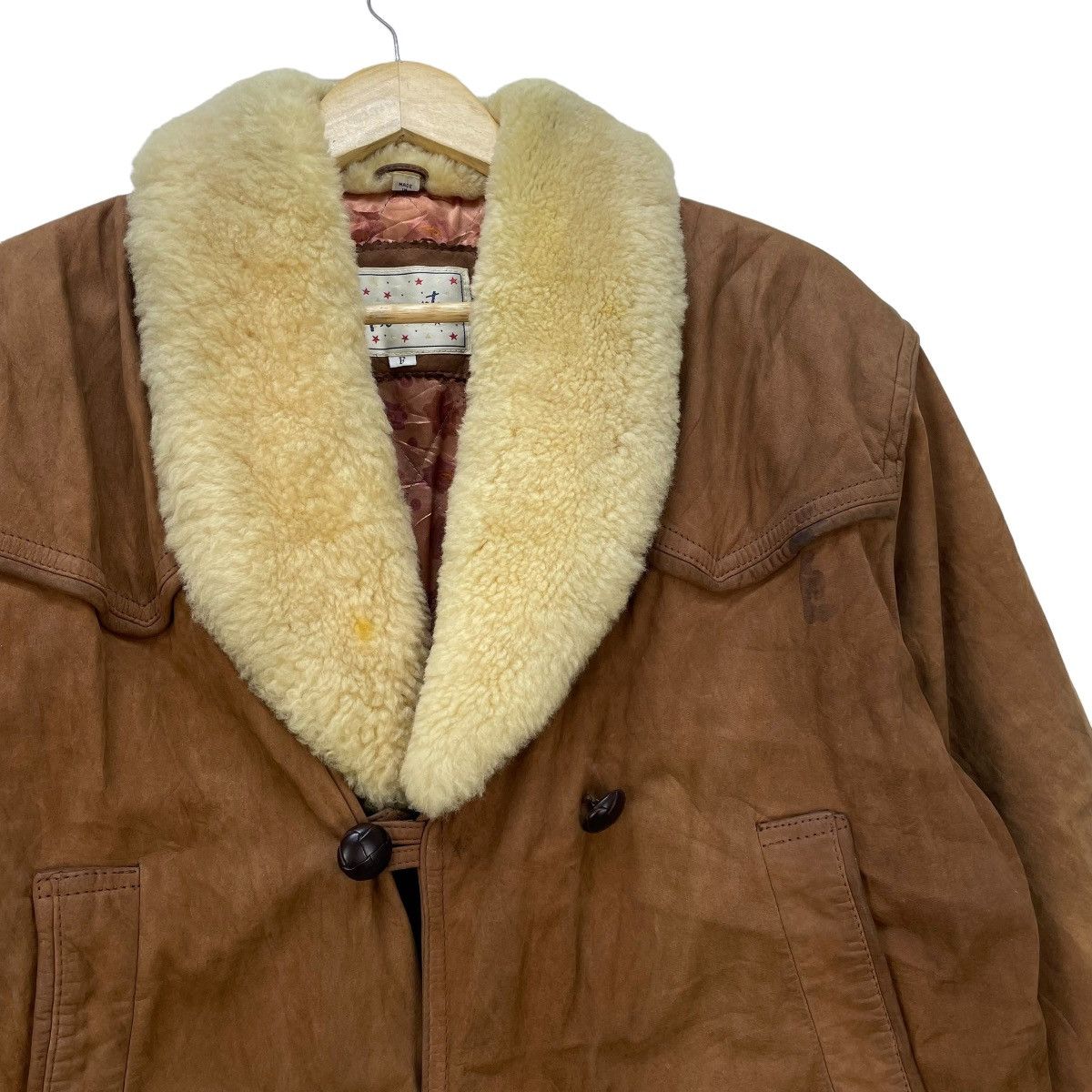 Genuine Leather × Japanese Brand Japanese Brand Present Cowhide Leather Jacket Size US M / EU 48-50 / 2 - 3 Thumbnail
