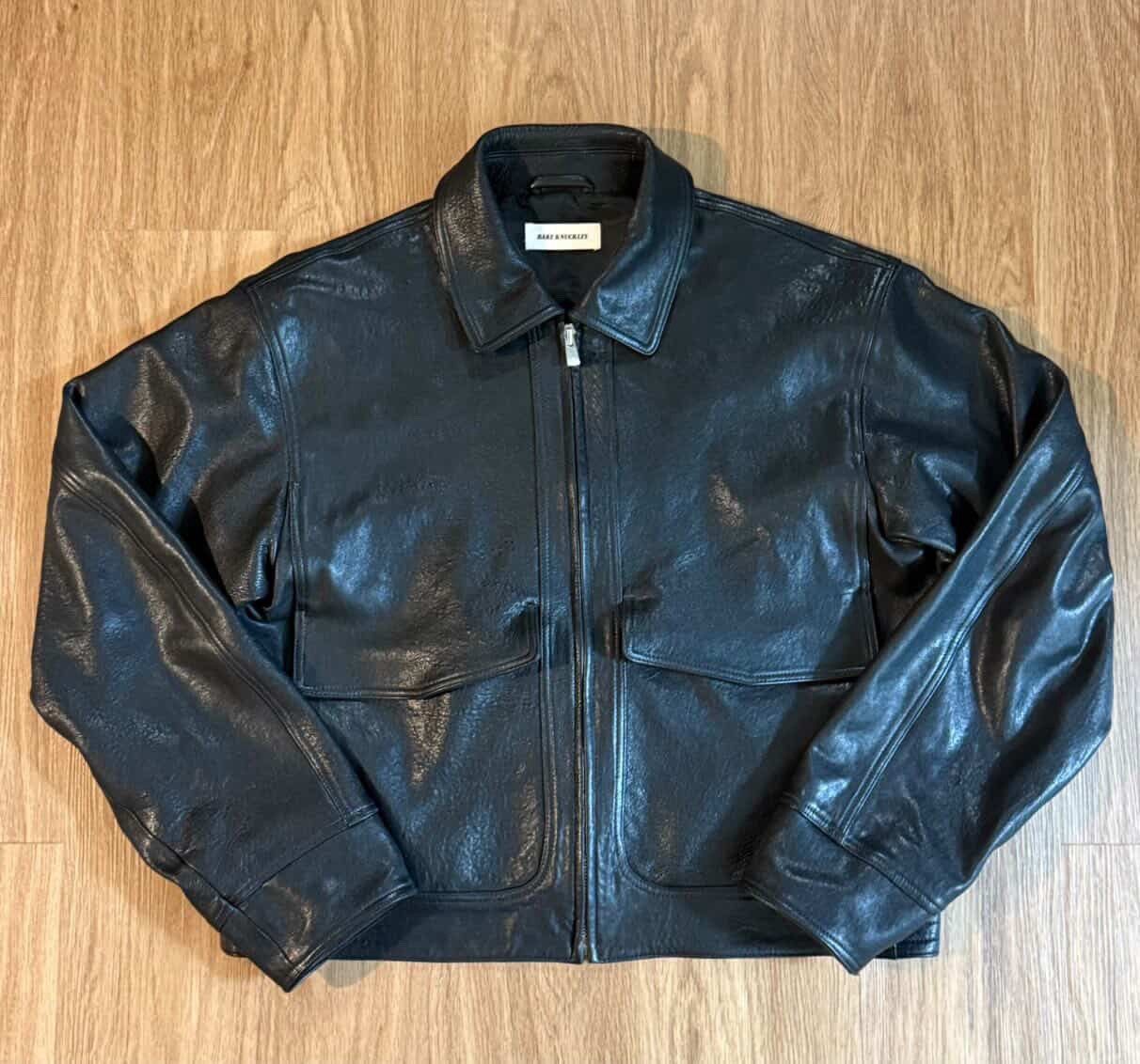 Bare Knuckles Bare Knuckles Leather Cruiser Jacket Size L Size US L / EU 52-54 / 3 - 1 Thumbnail