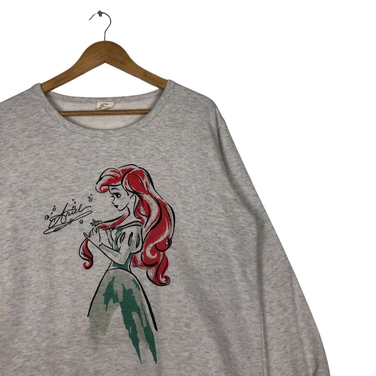 Disney × Vintage Vintage Disney Princess Ariel Character Sweatshirt Medium Size US M / EU 48-50 / 2 - 5 Thumbnail
