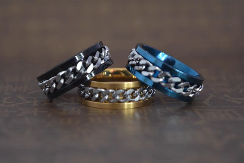 Jewelry Future Jewelry Rings Open Size Chrome Ring (Size 7-13) Size ONE SIZE - 5 Thumbnail