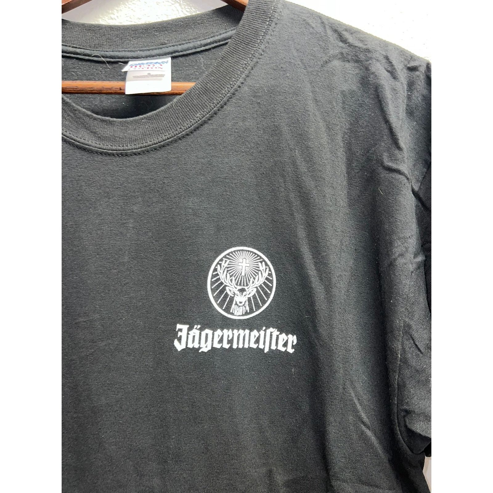 Gildan Vintage Jagermeister Shirt Ever Seen A Biker Pissed Tee L Size US L / EU 52-54 / 3 - 2 Thumbnail