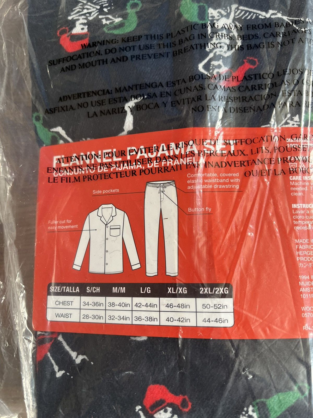 Hanes × Supreme Supreme Hanes Holiday Pajama Set Black Size Medium (FW25) Size ONE SIZE - 4 Thumbnail