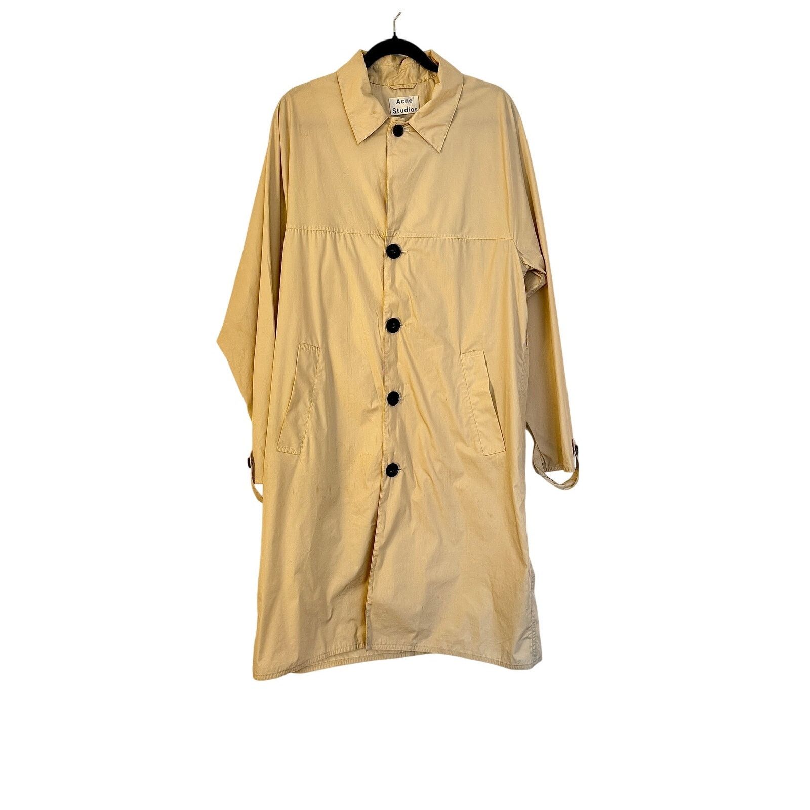 Acne Studios Acne Studios Women's Beige Trench Coat Size M / US 6-8 / IT 42-44 - 1 Thumbnail