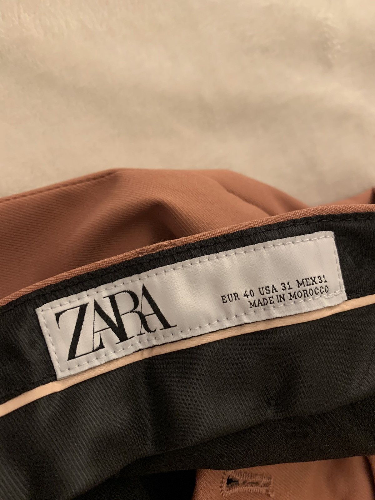 Zara Zara salmon colored dress pants Size US 31 - 3 Thumbnail