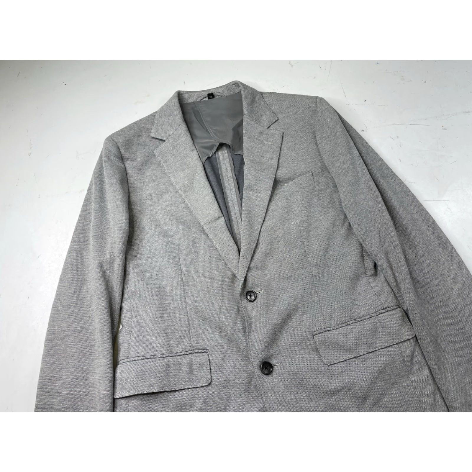 Bonobos Bonobos Blazer Jacket Slim Two-Button Notch Lapel Gray Mens M Size 40R - 2 Thumbnail