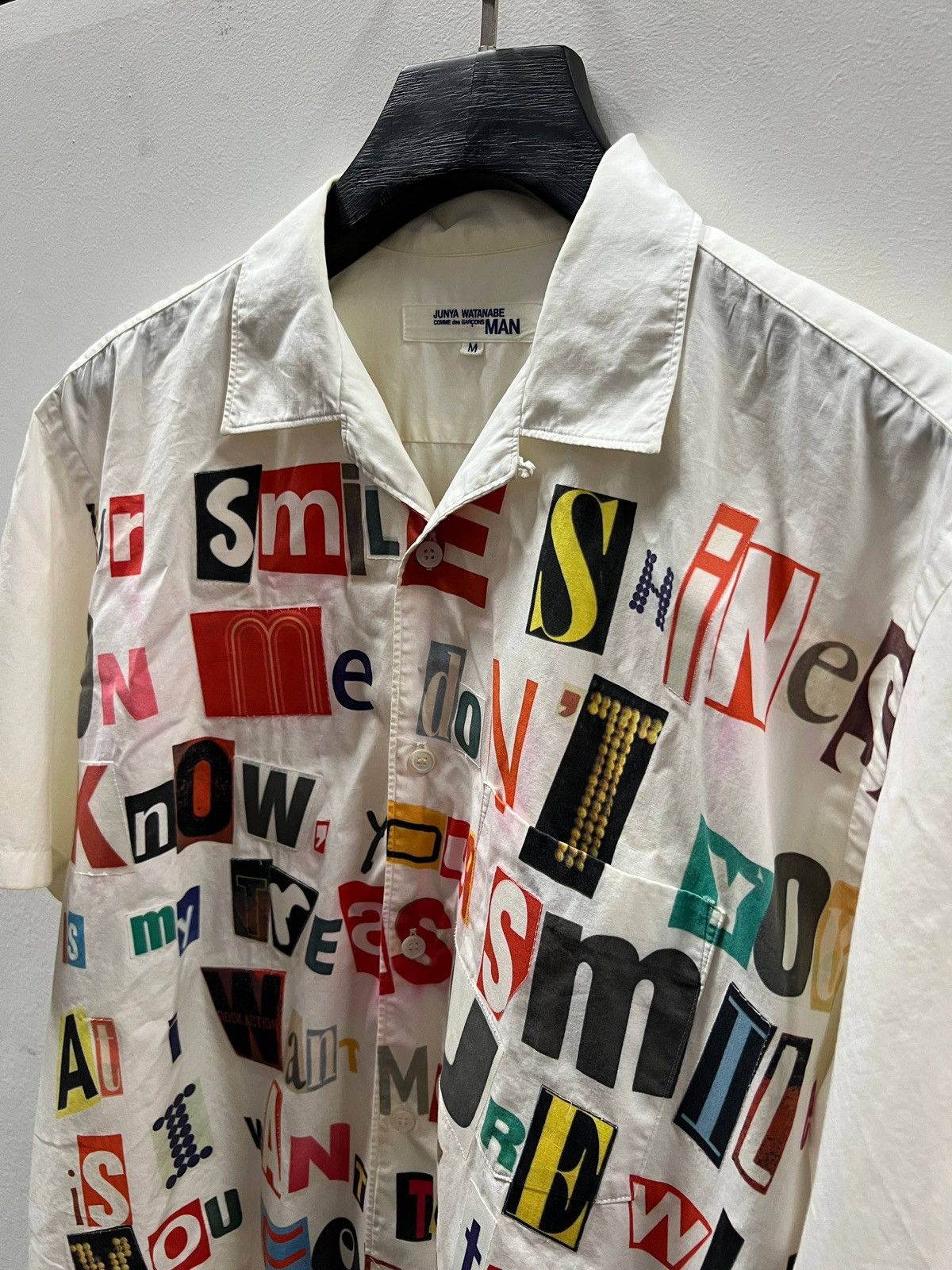 Junya Watanabe SS02 Junya Watanabe Man Ransom Poem Shirt Size US M / EU 48-50 / 2 - 6 Thumbnail