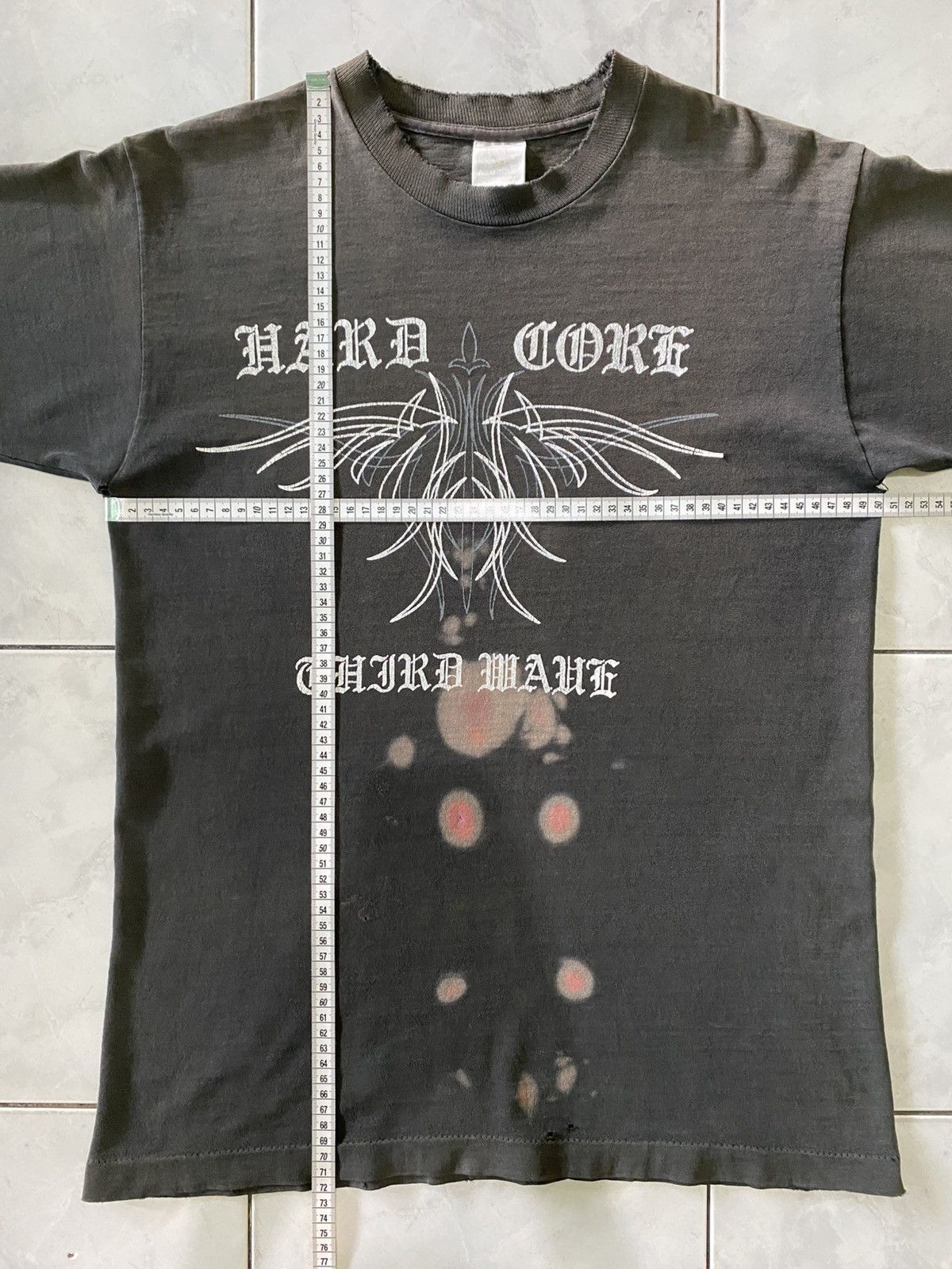 Vintage RARE VINTAGE 00s SINGLE STITCHING GOTHIC HARDCORE THIRD WAVE Size US M / EU 48-50 / 2 - 18 Thumbnail