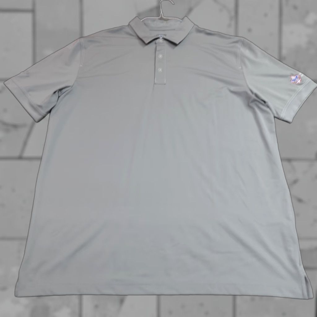 Callaway BSA Callaway Mens Polo Shirt XL Gray Short Sleeve Collared Button Sports Size US XL / EU 56 / 4 - 1 Thumbnail