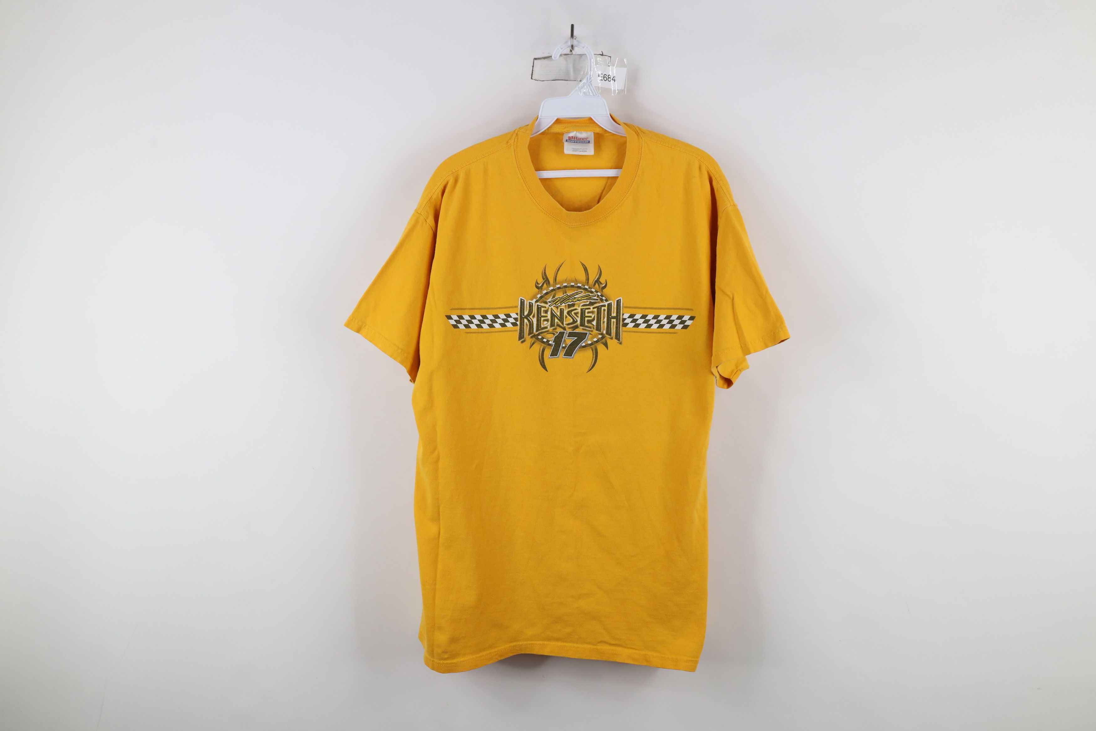Vintage Vintage NASCAR Kenseth Racing Fire Flames Dragon T-Shirt Size US L / EU 52-54 / 3 - 1 Thumbnail