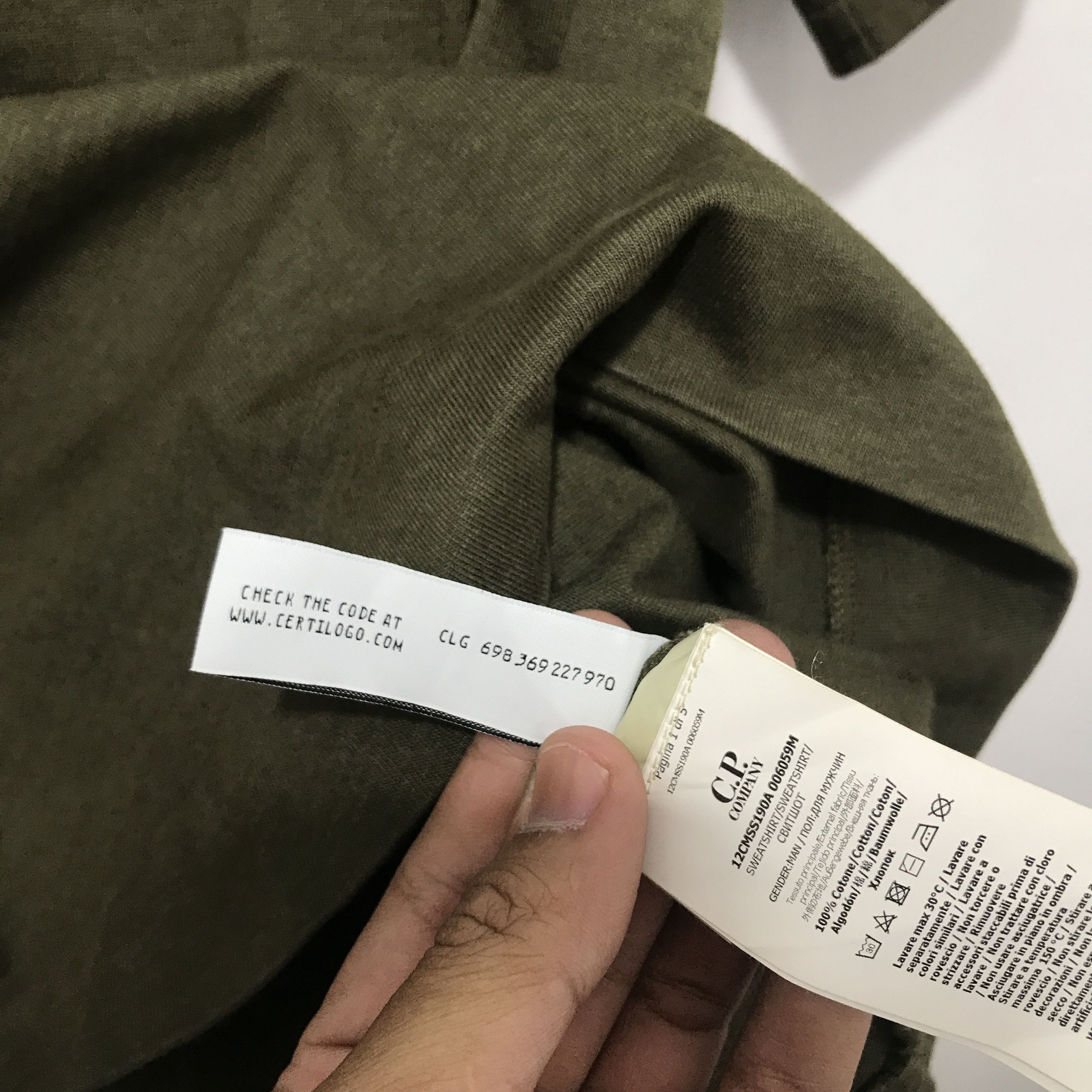 C.P. Company CP COMPANY SIDE POCKET LENS TSHIRT Size US L / EU 52-54 / 3 - 6 Thumbnail