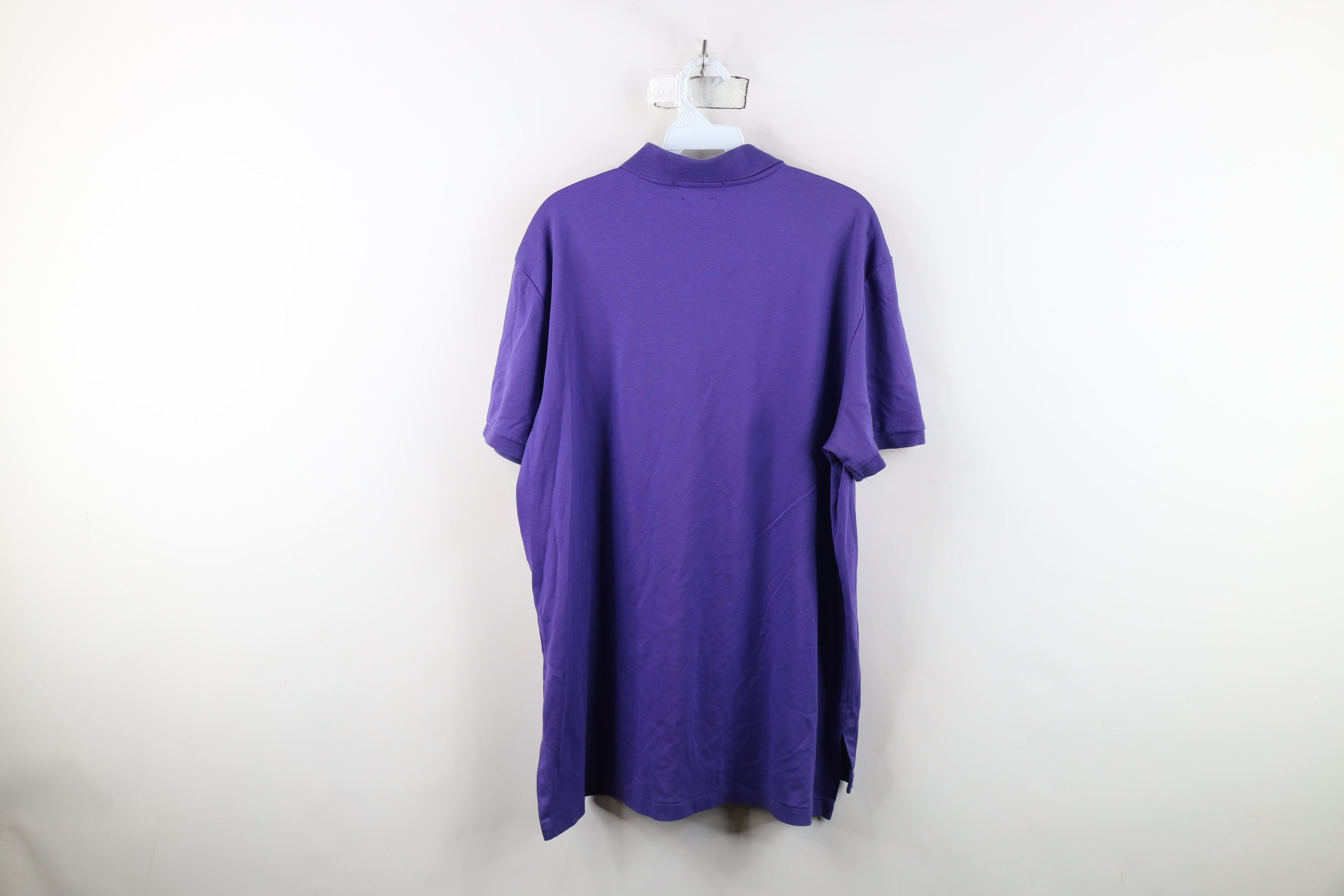 Ralph Lauren Vintage Ralph Lauren Pima Cotton Soft Touch Golf Polo Purple Size US XL / EU 56 / 4 - 12 Thumbnail