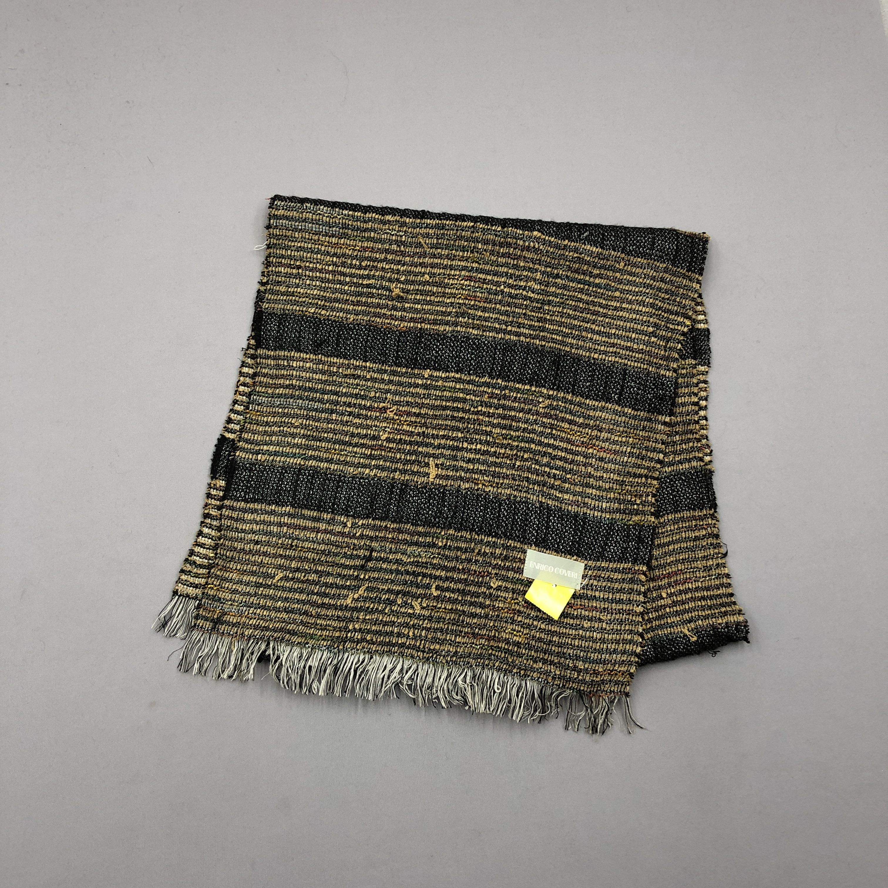 Enrico Coveri Vintage Enrico Coveri Scarf Muffler Wool Cashmere Scarves Size ONE SIZE - 3 Thumbnail