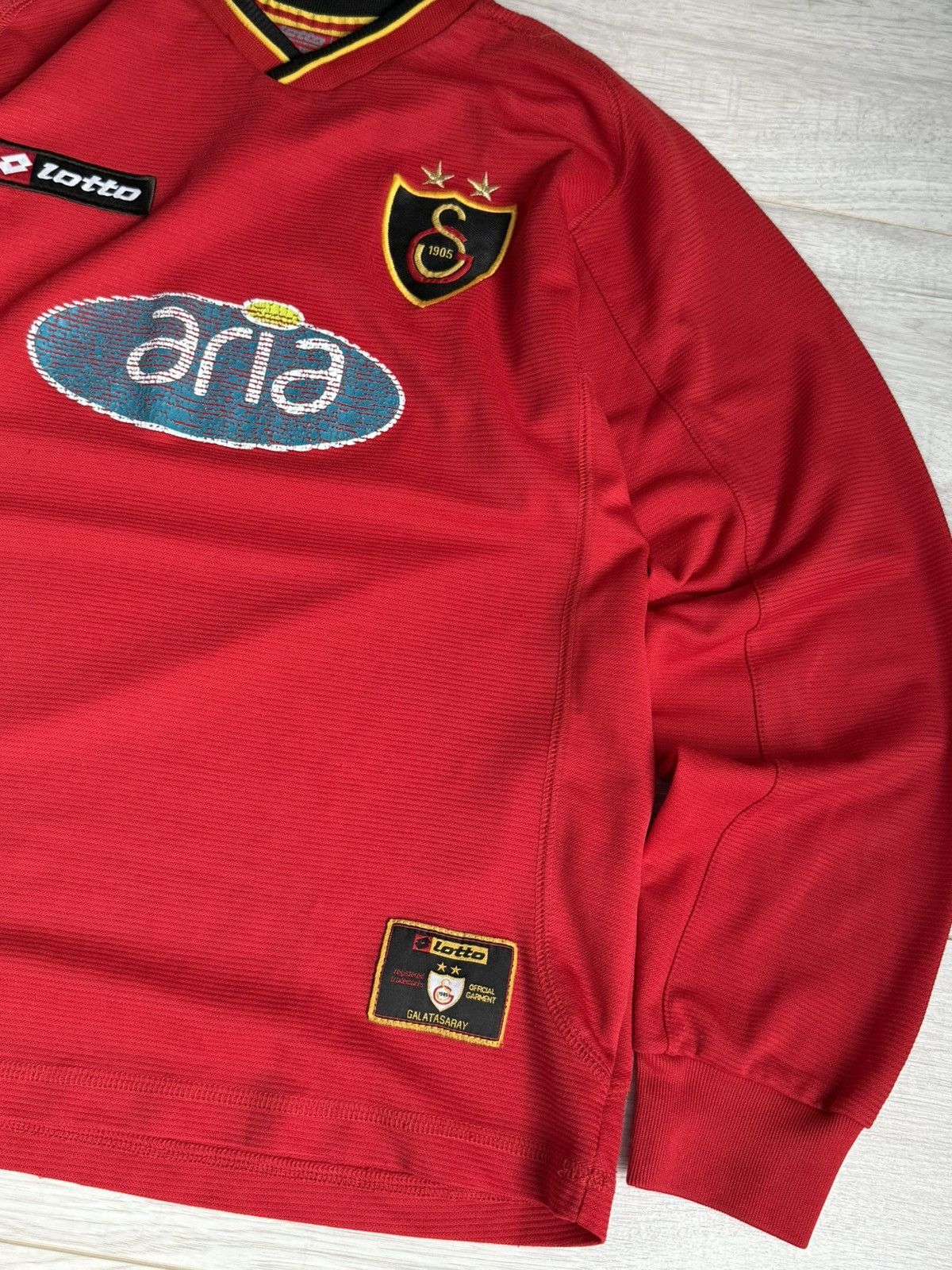 Lotto Sport Vintage Galatasaray Soccer Jersey 01 Lotto long Sleeve shirt Size US M / EU 48-50 / 2 - 2 Thumbnail