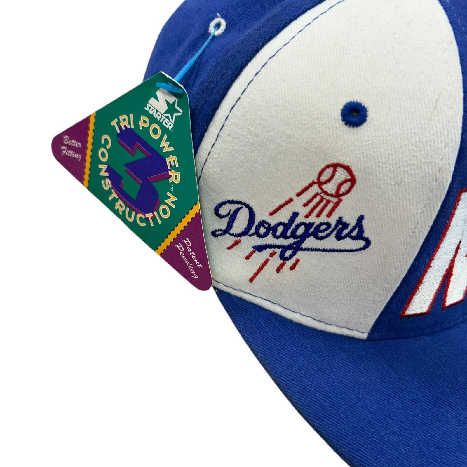 MLB DEADSTOCK VTG 90s LOS ANGELES DODGERS NOMO STARTER SNAPBACK Size ONE SIZE - 2 Thumbnail