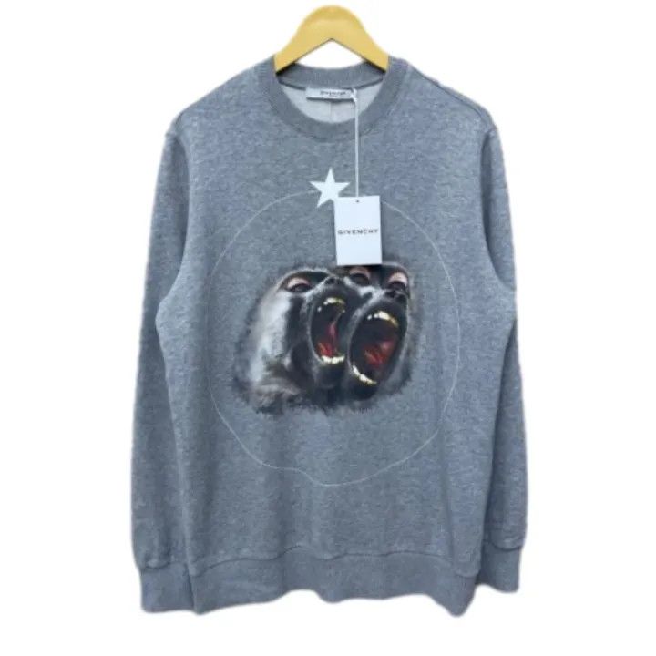 Givenchy Givenchy Dual Monkey Star Graphic Sweatshirt Size US XS / EU 42 / 0 - 1 Thumbnail