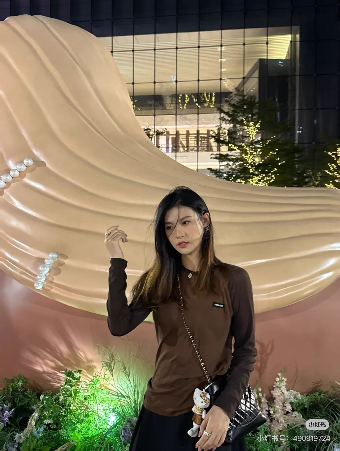 Miu Miu MIU MIU Brown Colorblock Logo Embroidered LS Top XS Size XS / US 0-2 / IT 36-38 - 9 Thumbnail