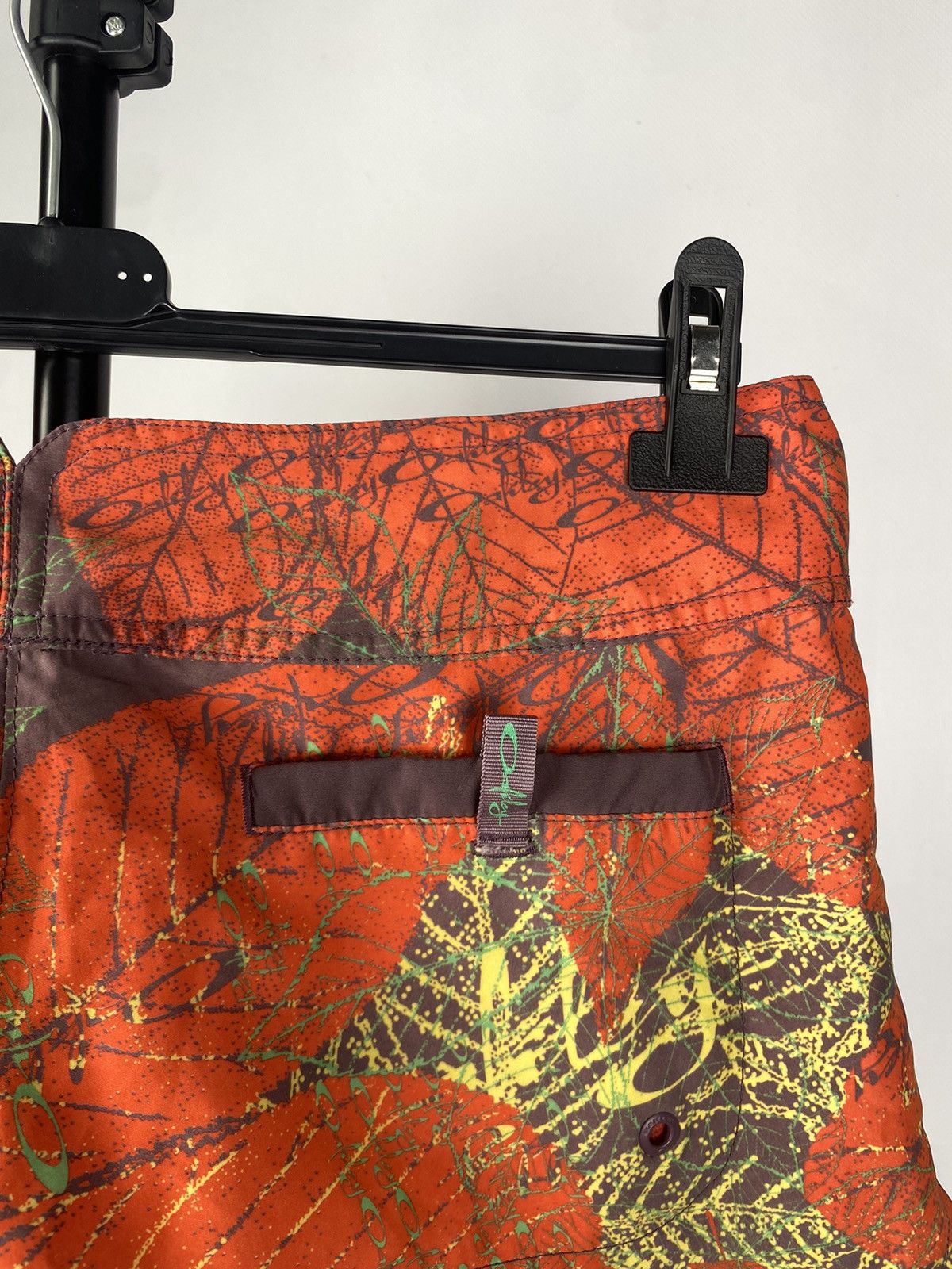 Oakley × Vintage Vintage Oakley Monogram Swim Shorts Orange Size 28" / US 6 / IT 42 - 12 Thumbnail