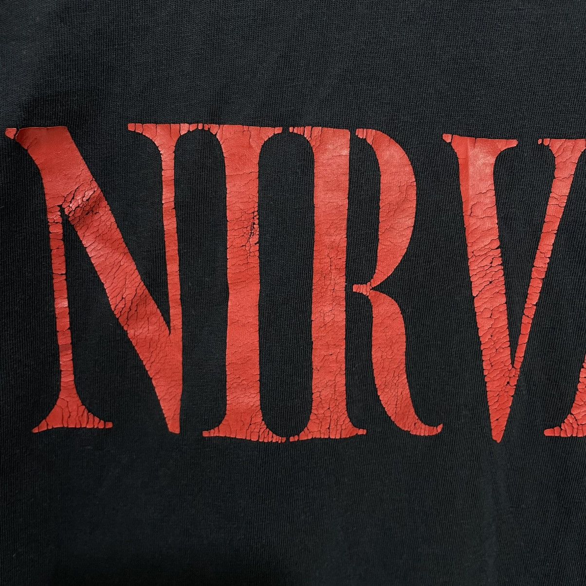 Band Tees Vintage 90s Nirvana Teibute Kurt Cobain T-Shirt Size US L / EU 52-54 / 3 - 6 Thumbnail
