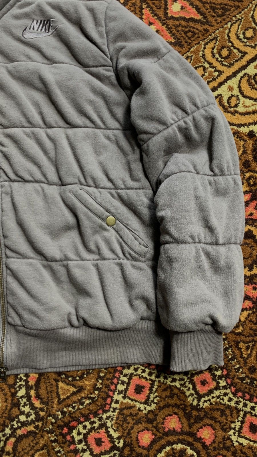 Nike × Vintage Y2K Vintage Nike Brown Jacket Women Size M / US 6-8 / IT 42-44 - 6 Thumbnail