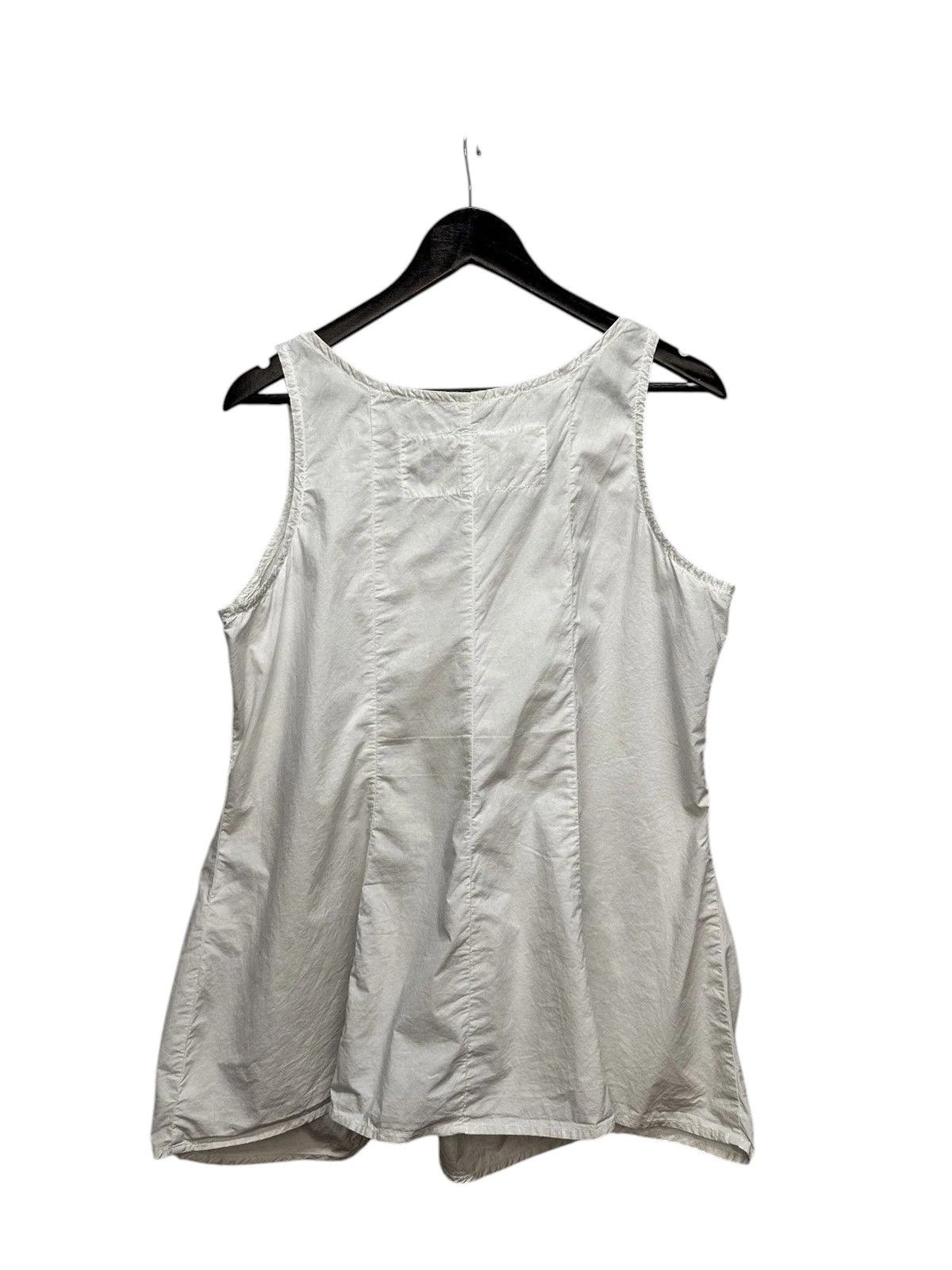 Rundholz Vintage White Midi Dress Minimalist Summer Boho Style Size M / US 6-8 / IT 42-44 - 8 Thumbnail
