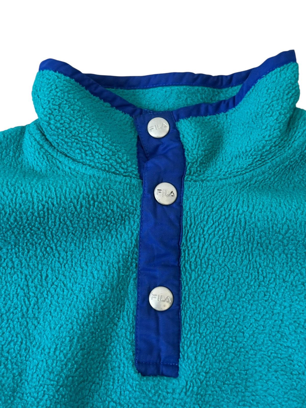 Fila × Vintage Fila Snowboard Crazy Mountain 90s Fleece Sweatshirt Large Size US L / EU 52-54 / 3 - 6 Thumbnail