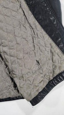 Brandini Brandini Lamb Leather Moto Jacket Minimalist Full Zip Size Size US L / EU 52-54 / 3 - 9 Thumbnail