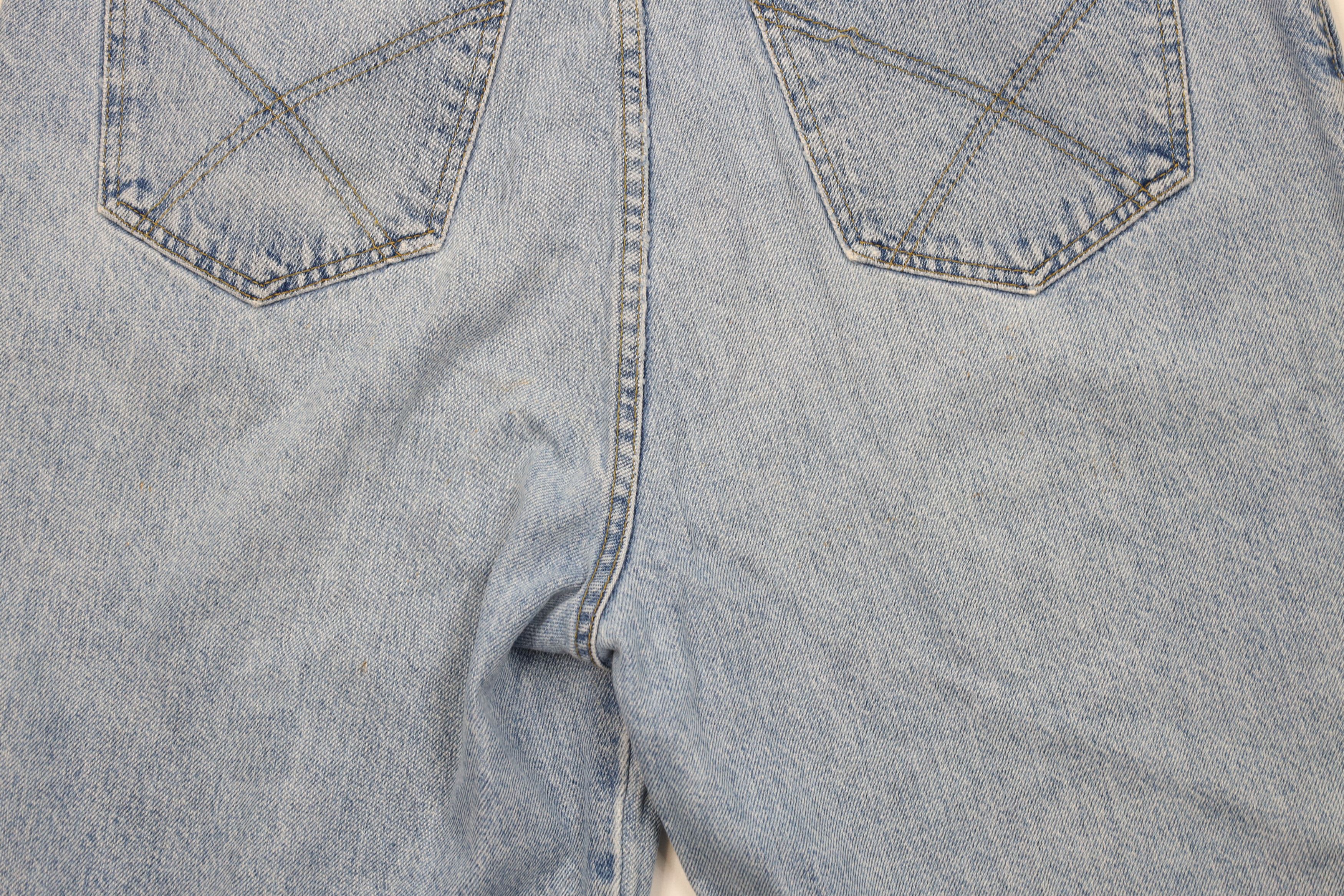 Vintage Vintage 90s Streetwear Fit Denim Jean Shorts Jorts Blue Size US 38 / EU 54 - 15 Thumbnail