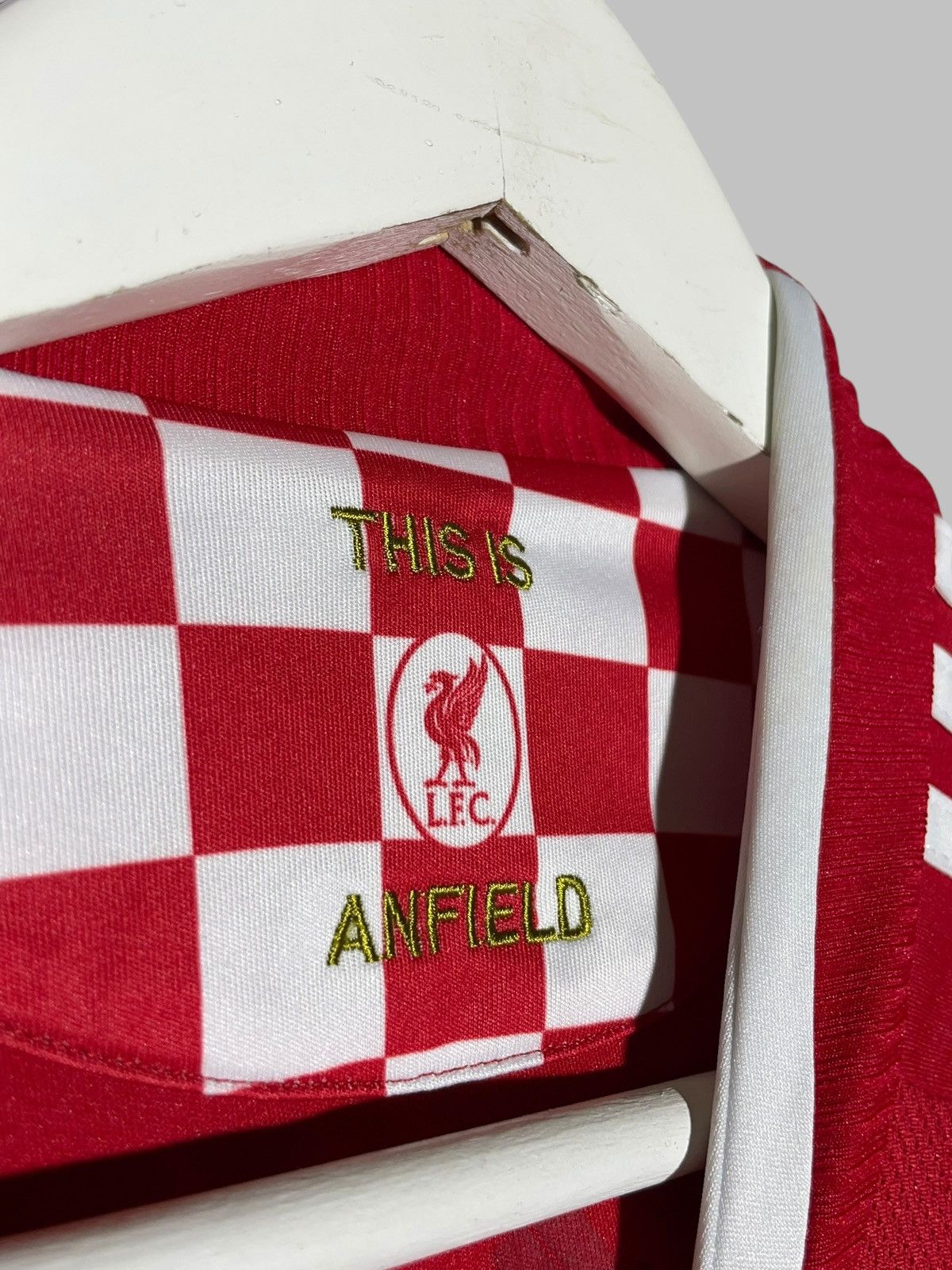 Adidas Liverpool FC Adidas 2008/09 Home Vintage Football Shirt Size US L / EU 52-54 / 3 - 15 Thumbnail