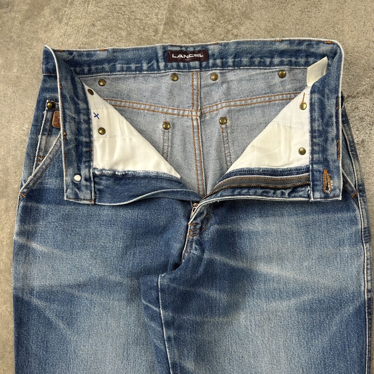 Lancel 1990s Lancel - Baggy Denim Jeans Size US 30 / EU 46 - 14 Thumbnail