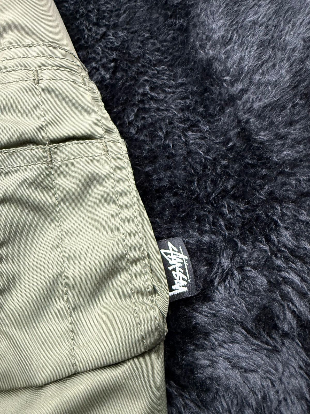 Comme des Garcons × Stussy Stussy x Comme des Garçons Bomber Jacket Rare Collab Size US S / EU 44-46 / 1 - 4 Thumbnail