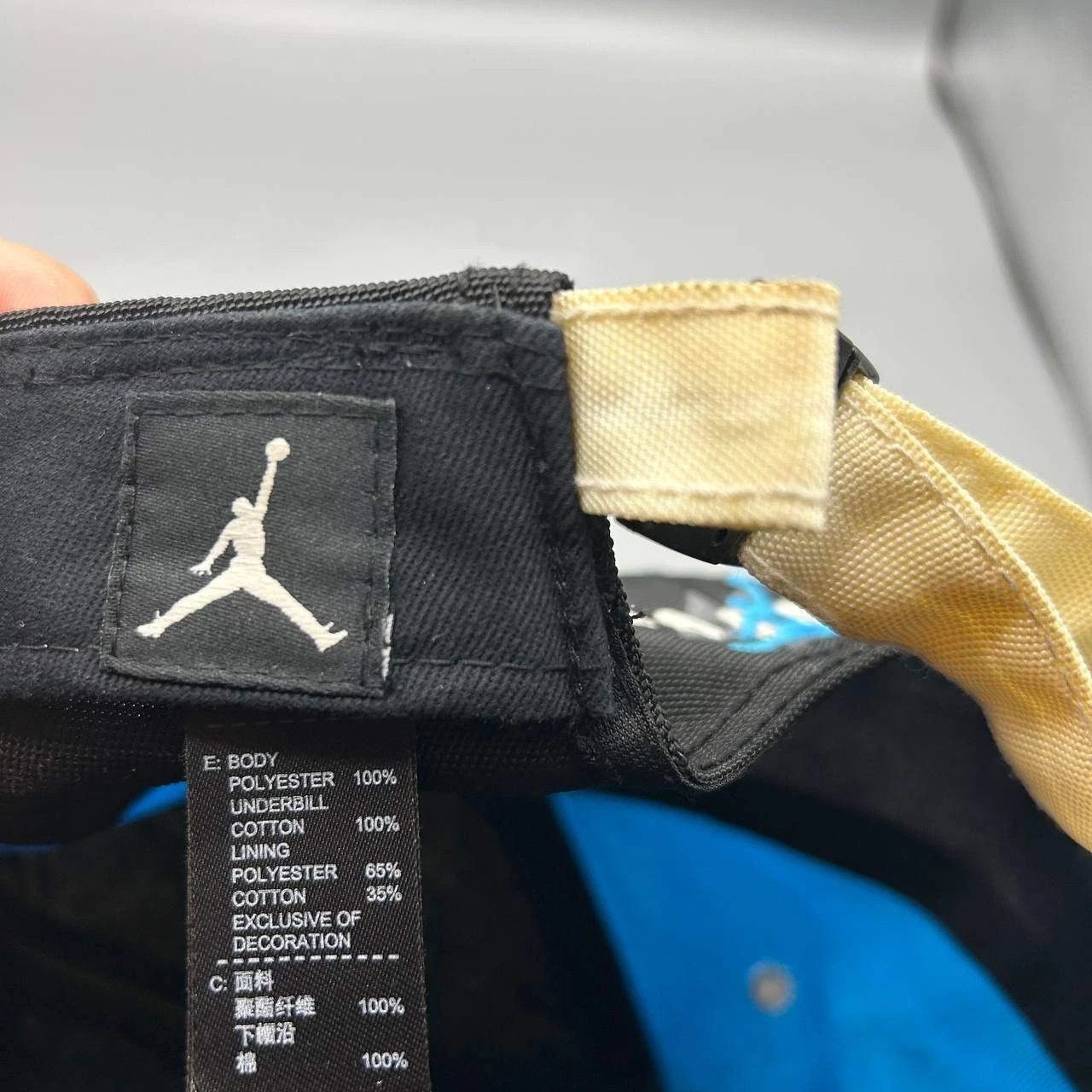 Jordan Brand Air Jordan 5 Panel Hat Men Embroidered Jumpman Strap Back Size ONE SIZE - 7 Thumbnail