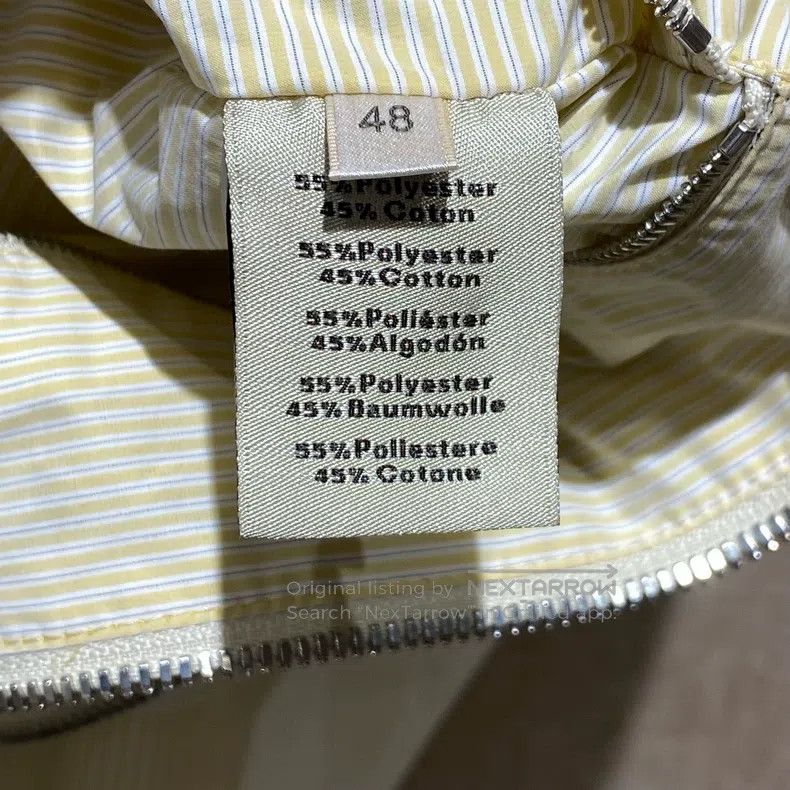 Hermes Hermes 24 Model Yellow Striped Jacket Size US M / EU 48-50 / 2 - 4 Thumbnail