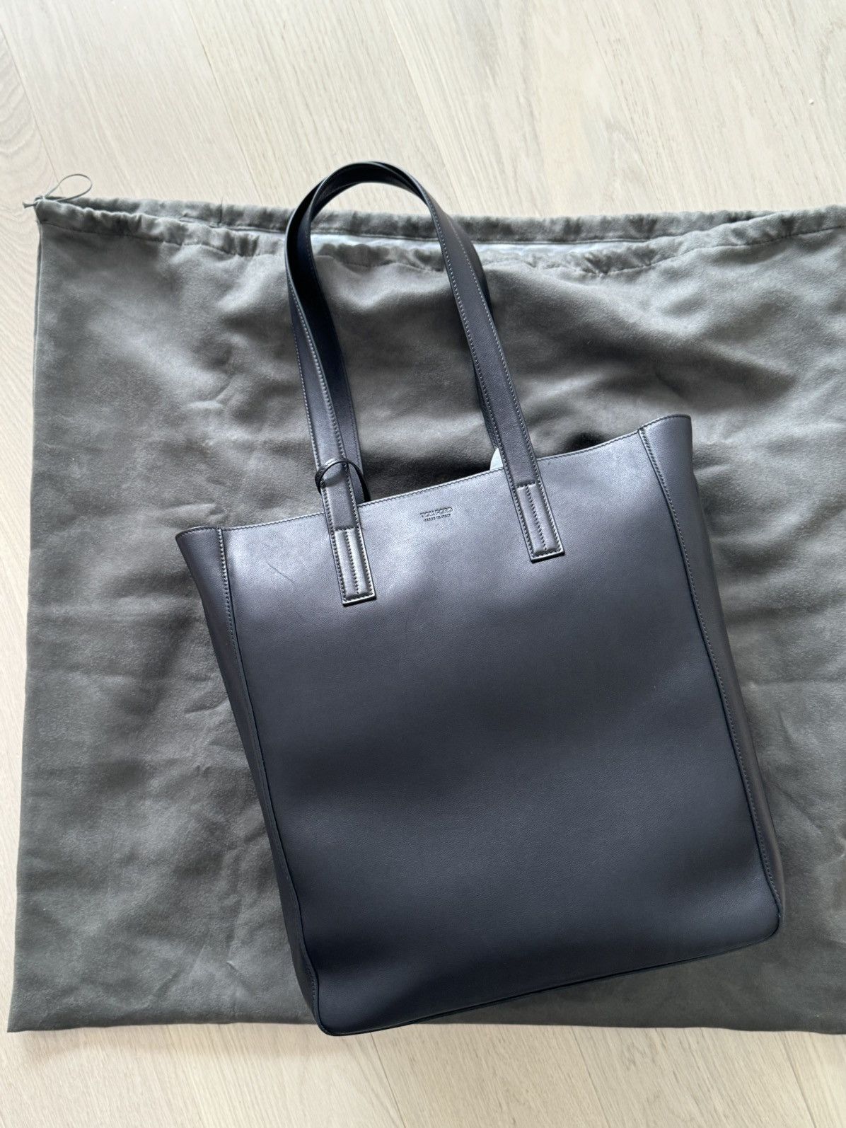 Tom Ford Tom Ford Leather North South Tote Bag Size ONE SIZE - 6 Thumbnail